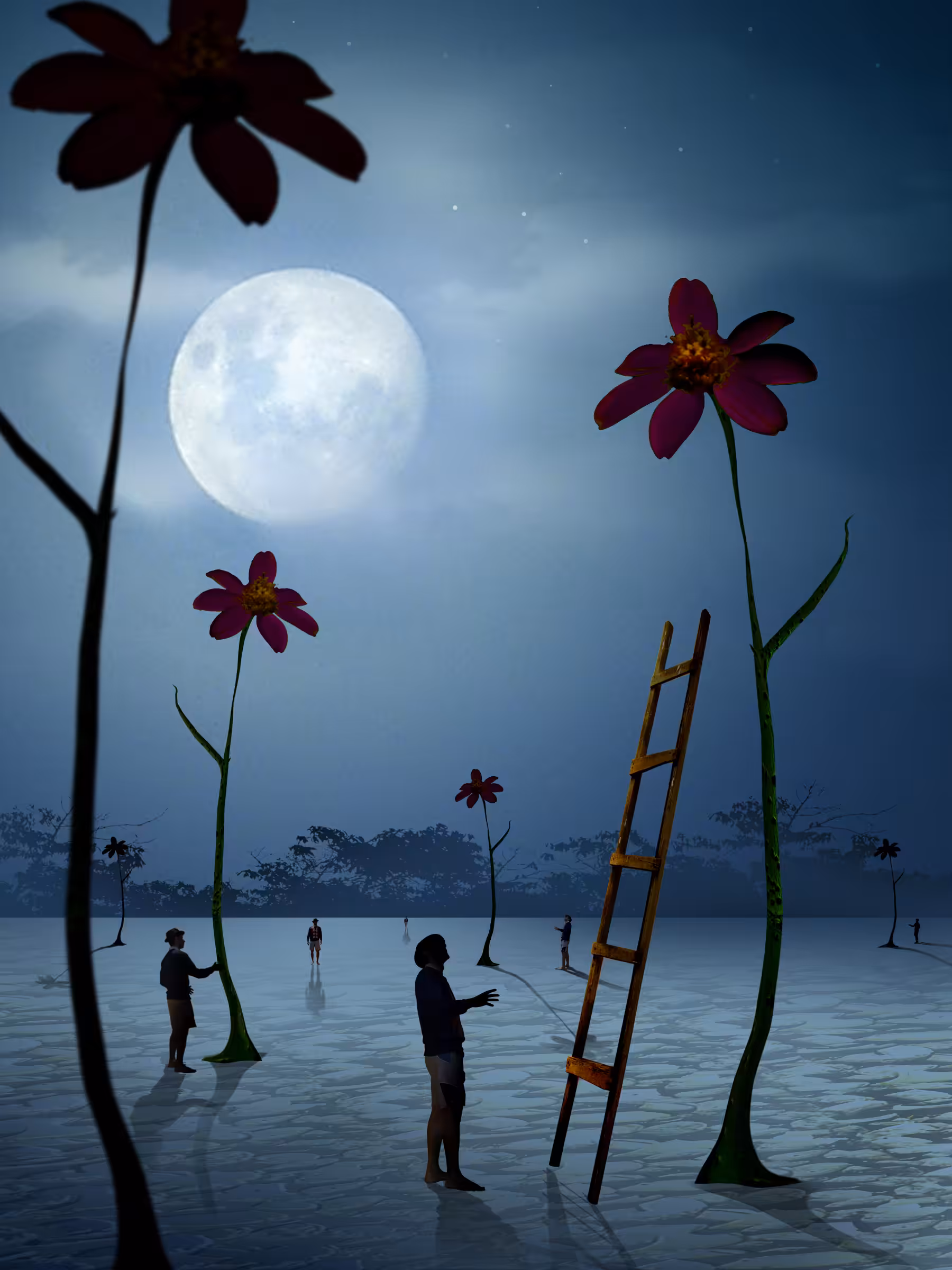 " O Espaço das Flores ".