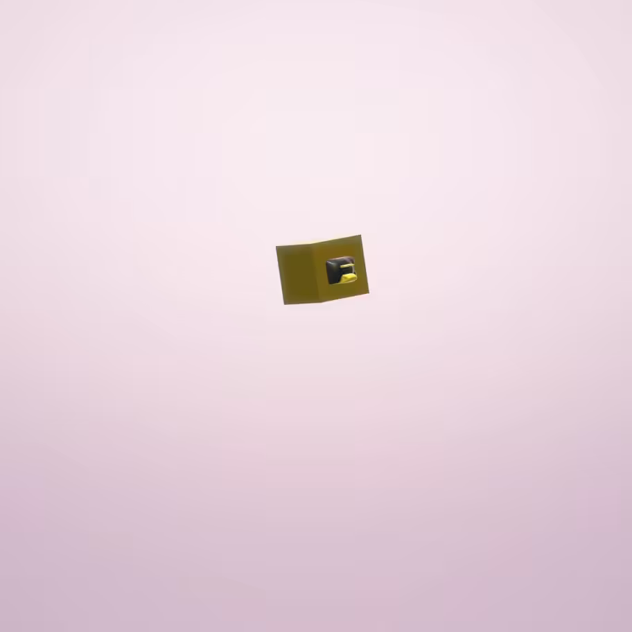 Rarible Logo 3D Metal Box - Simple yet effective 