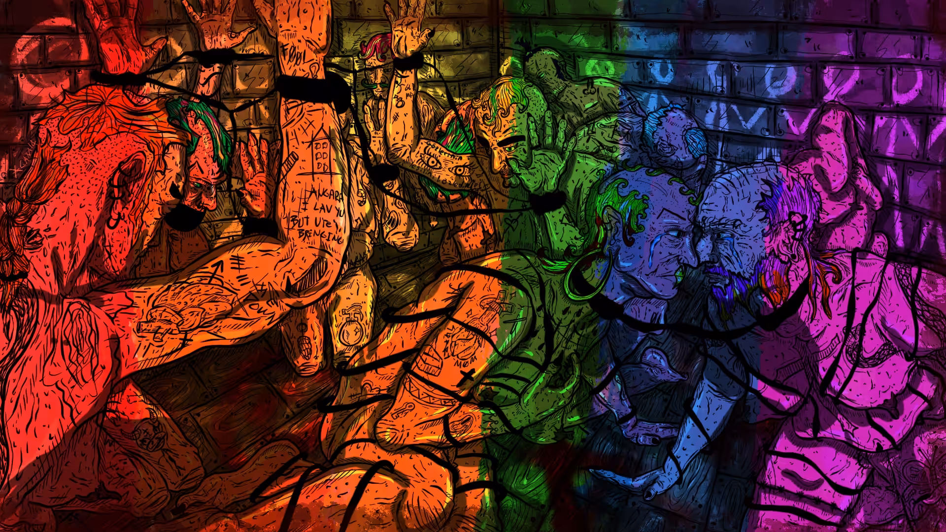 Wall Of Flesh Made To Kiss You
