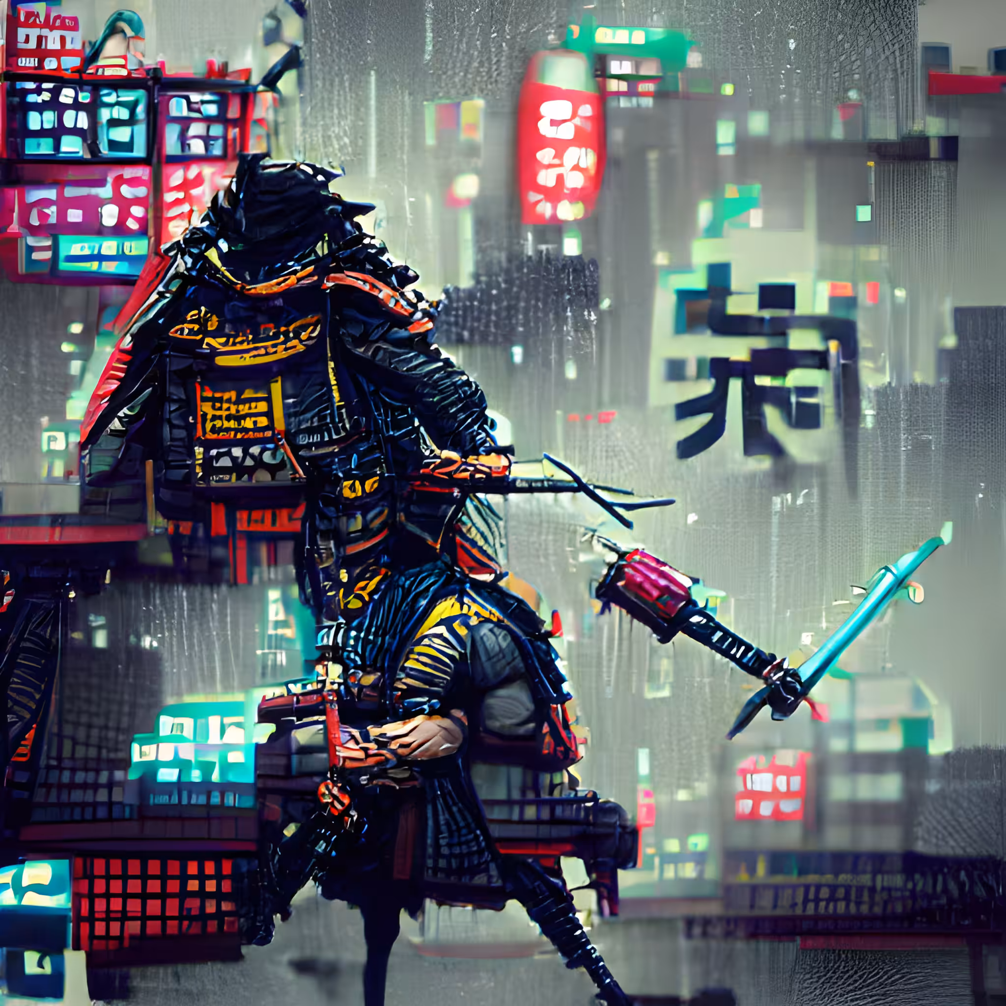 Cyberpunk Samurai #15