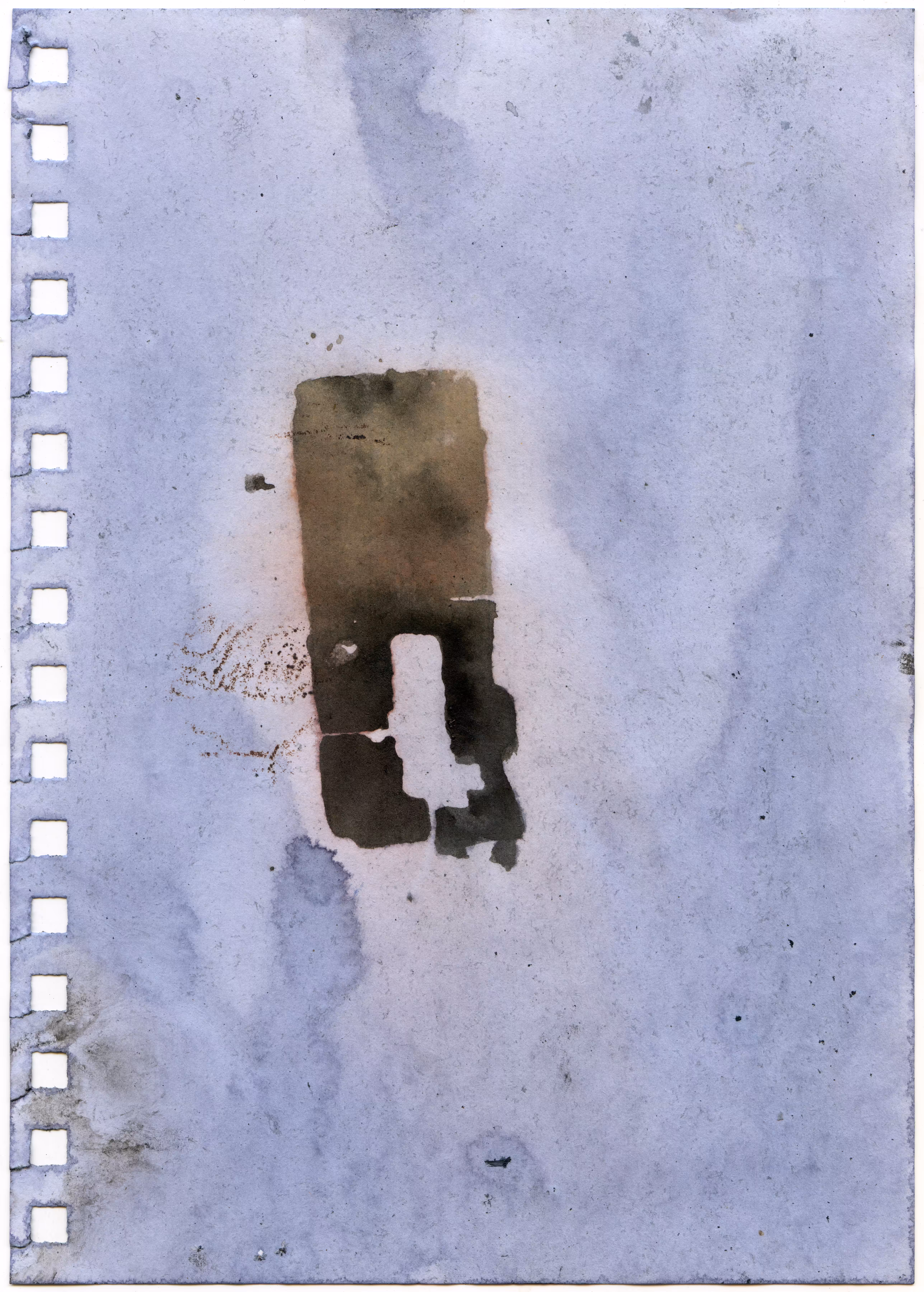 waste-ink monoprint #6