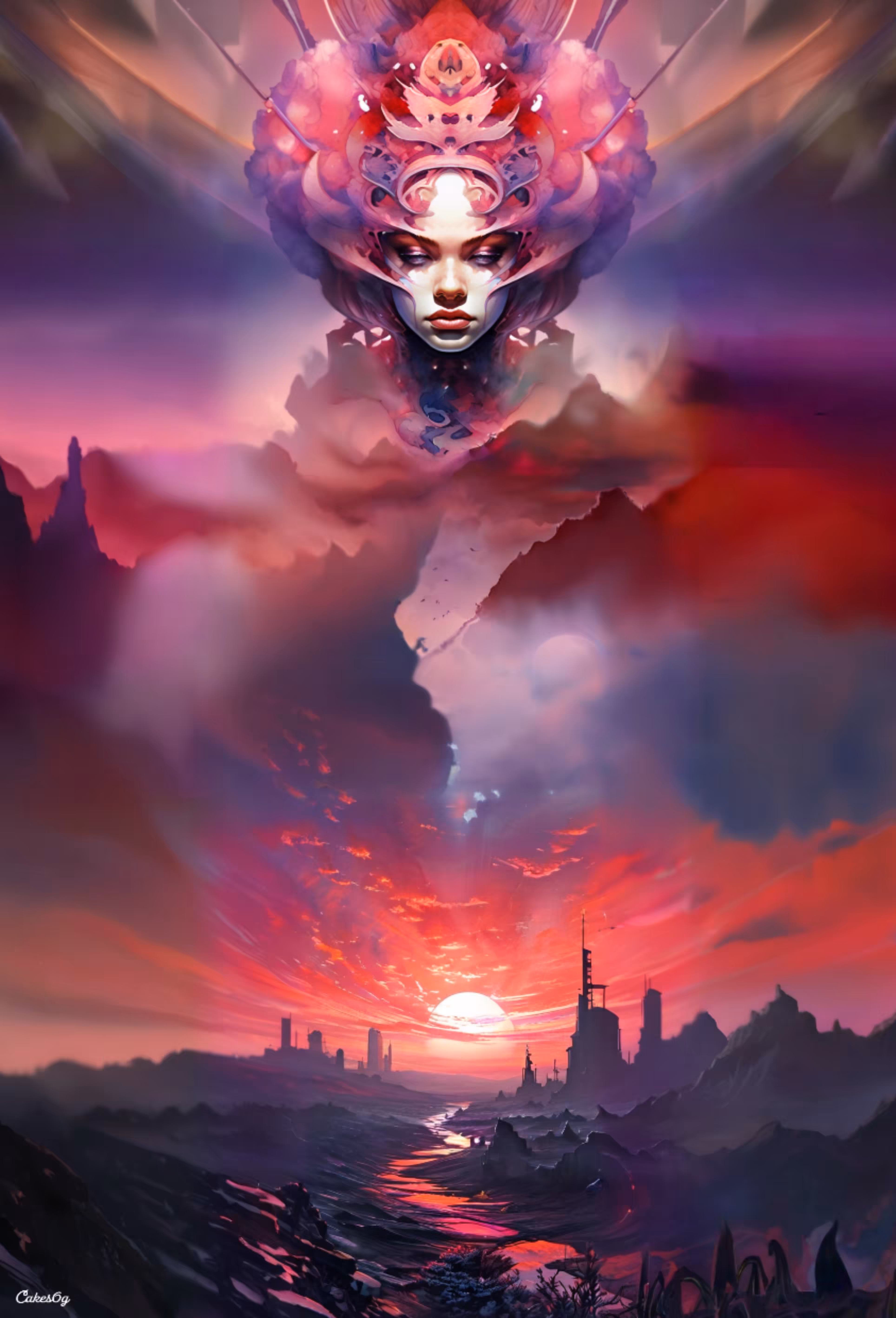 Utopia Dystopia Sunset