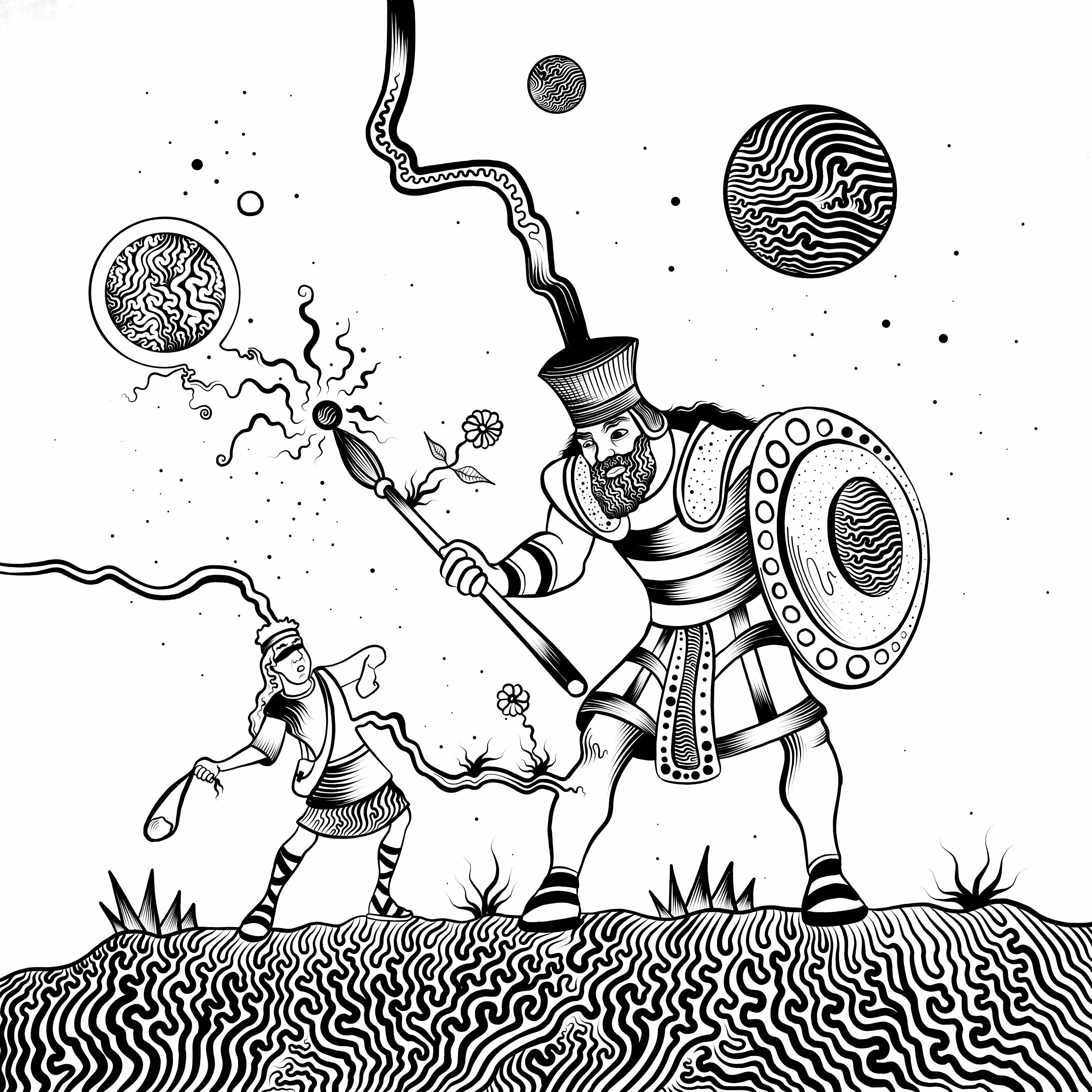 Art: David And Goliath