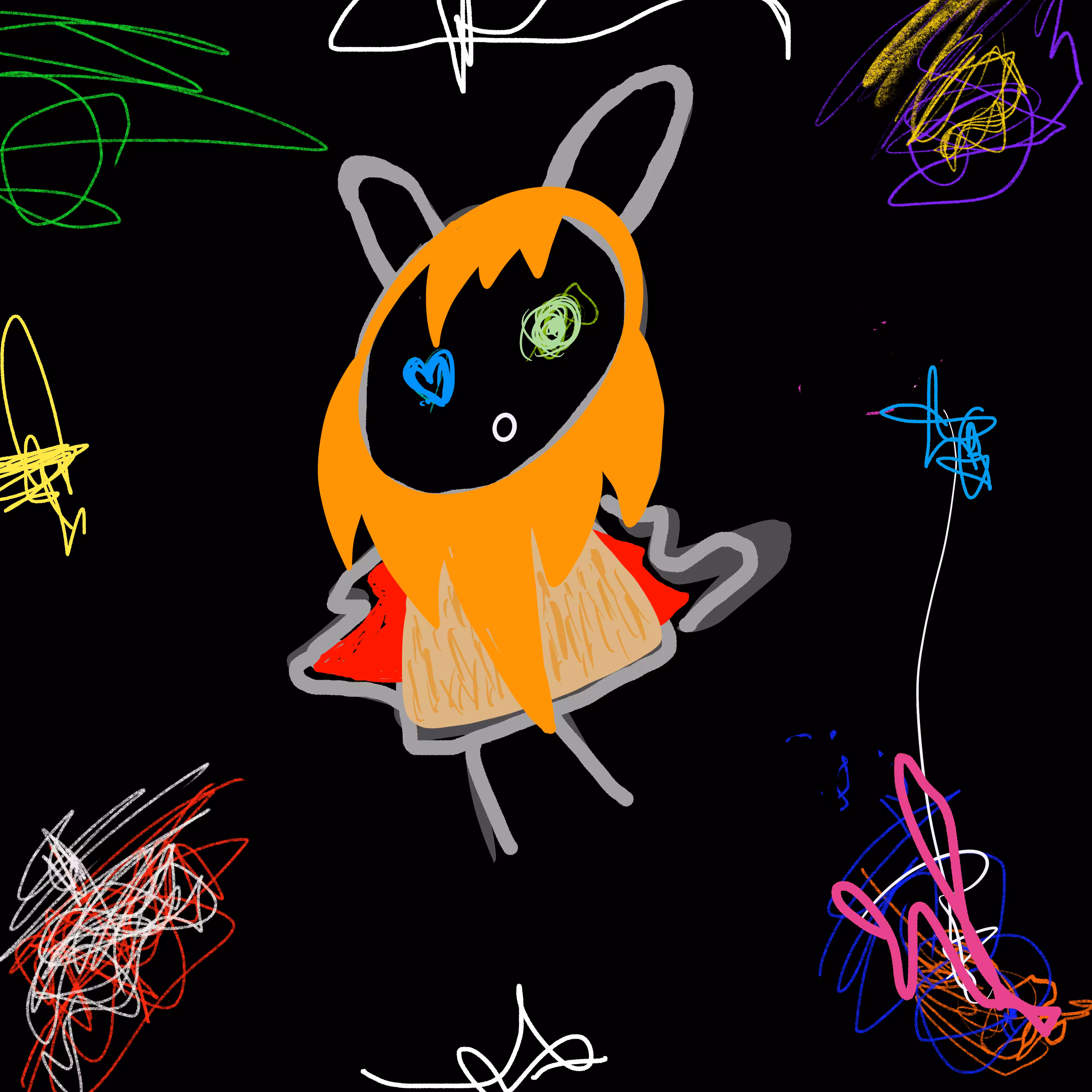 Rainbow Rabbit Leo