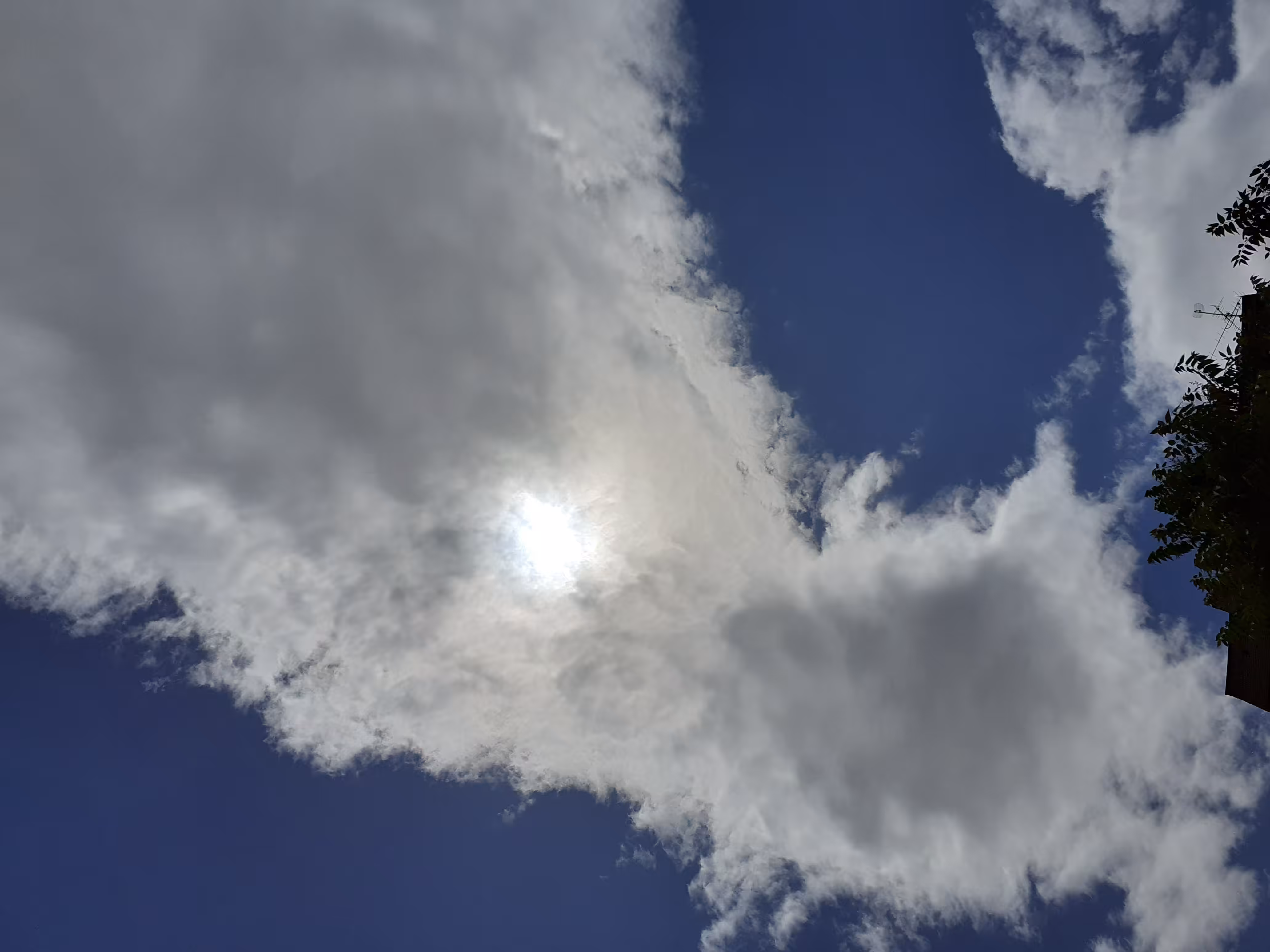 cloud and sun