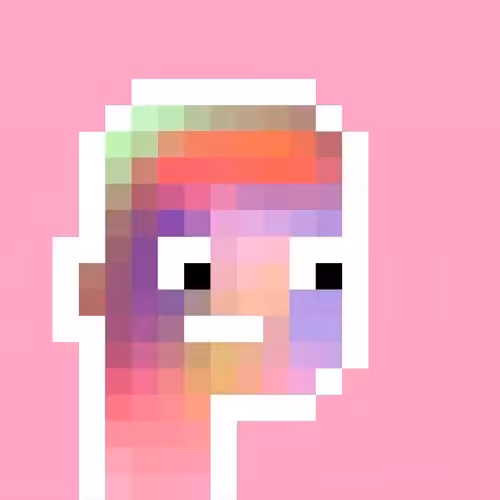 GradiPunks V0: GradiPunk #22: Space Vibes "Inverted"