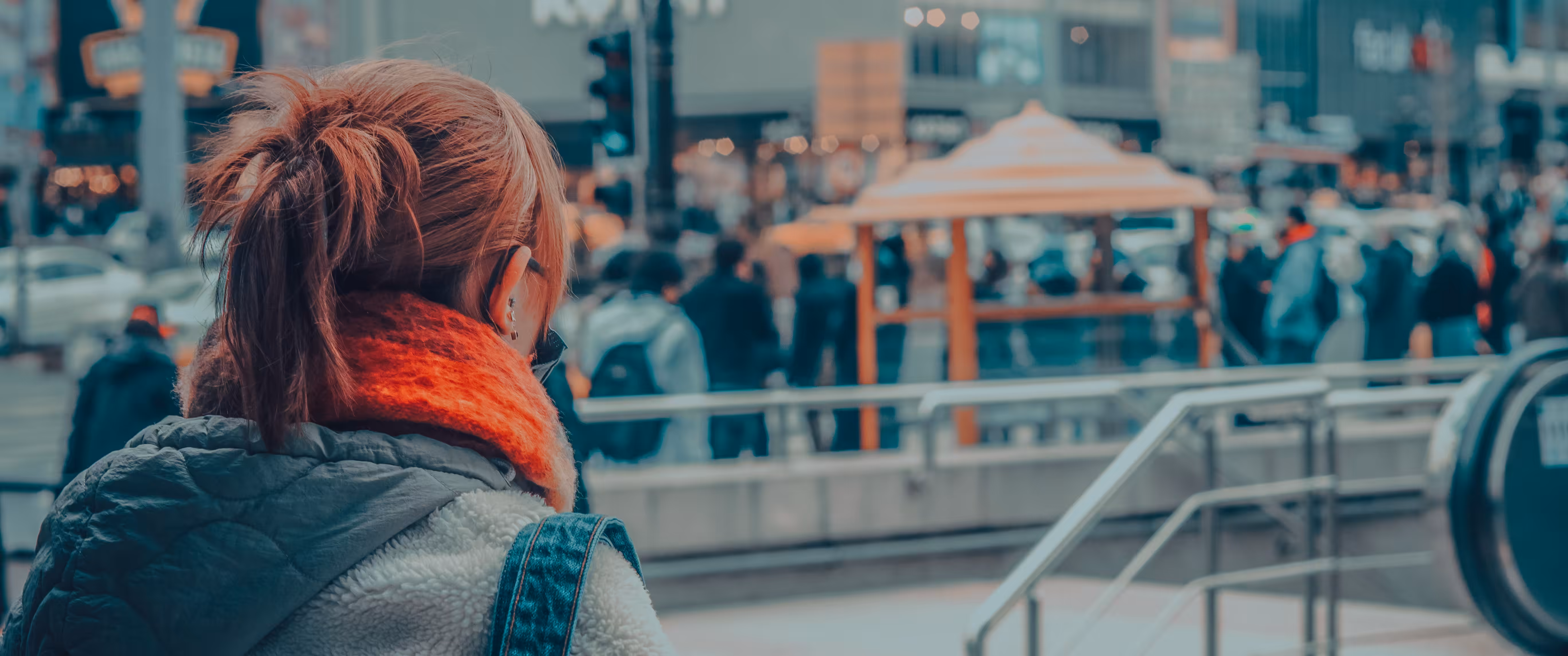 Cinematic Bokeh IV: Color of Crowds