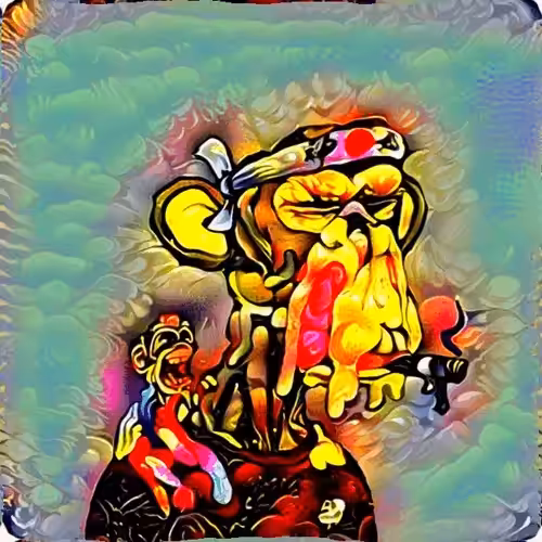 Danny Kass Art: Trippy Grunge MAYC 19784