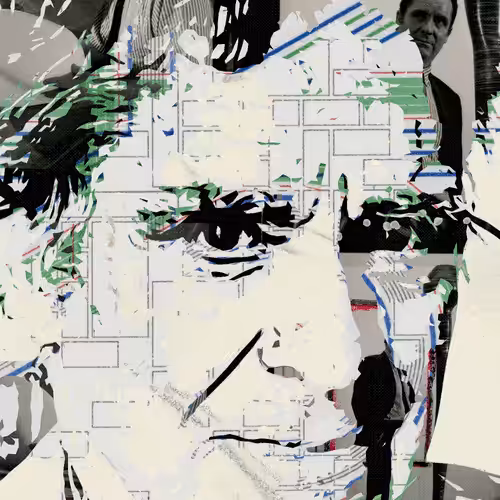 THE GENERATIVE PORTRAIT COLLECTION OF ROBERT MALLARY: Generative Portrait of Robert Mallary #2096