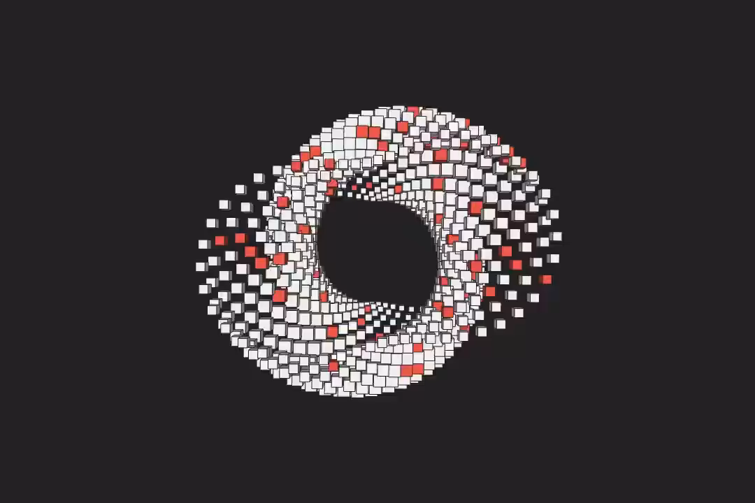 a dance of cubes