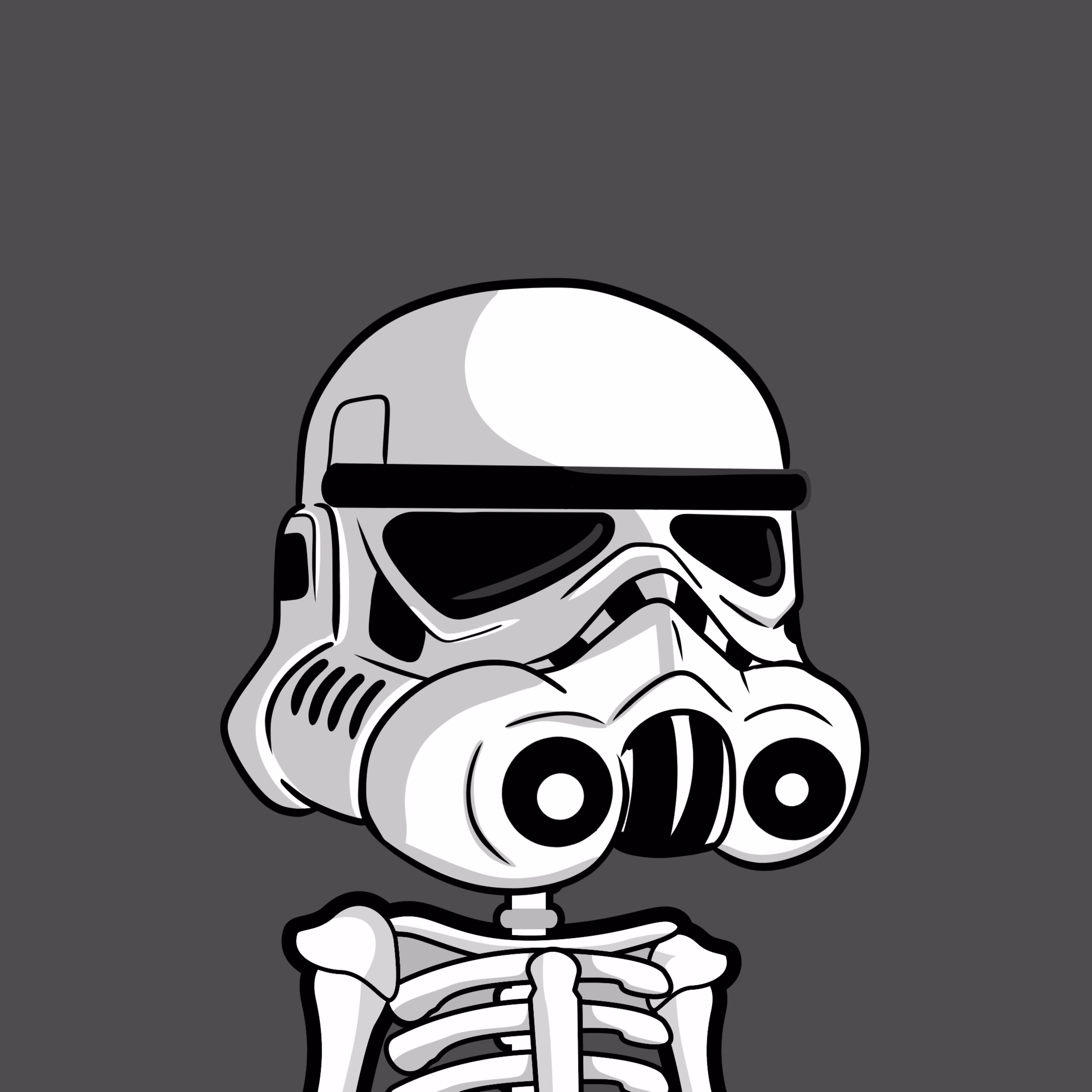 Edgar The Skeleton - Stormtrooper #290