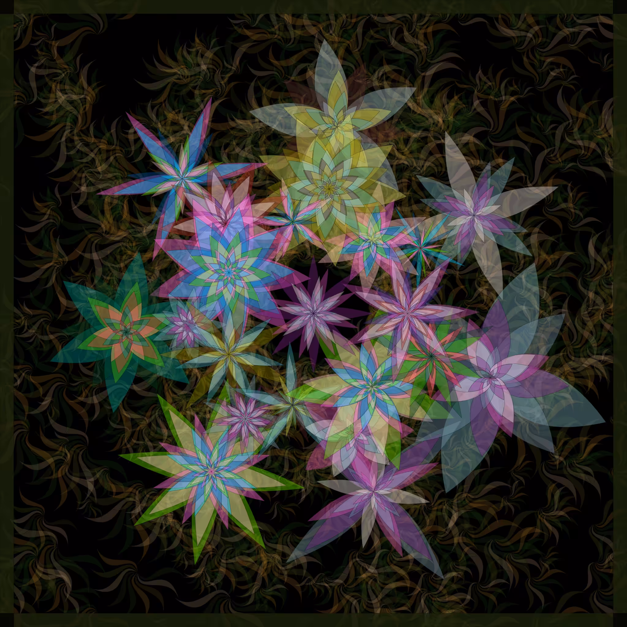 Bezier Garden #23