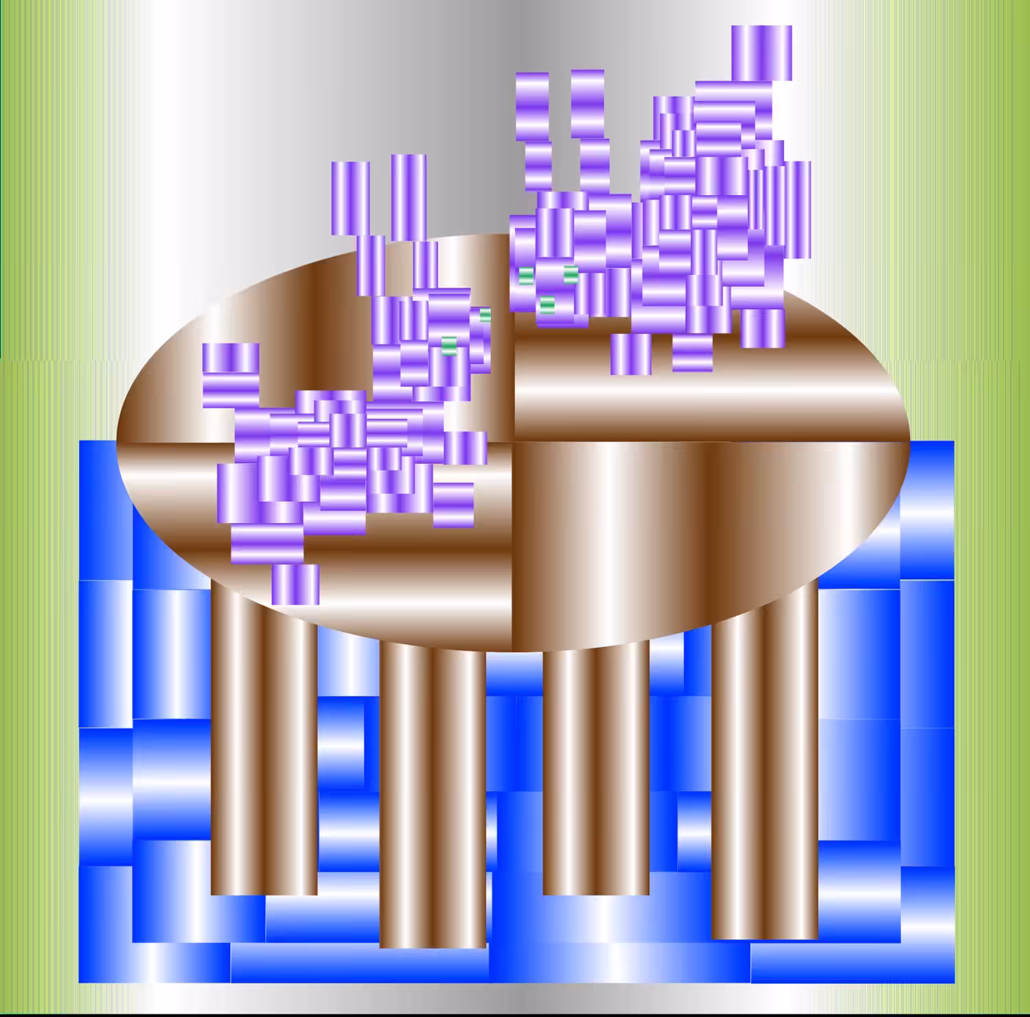 purple rabbits