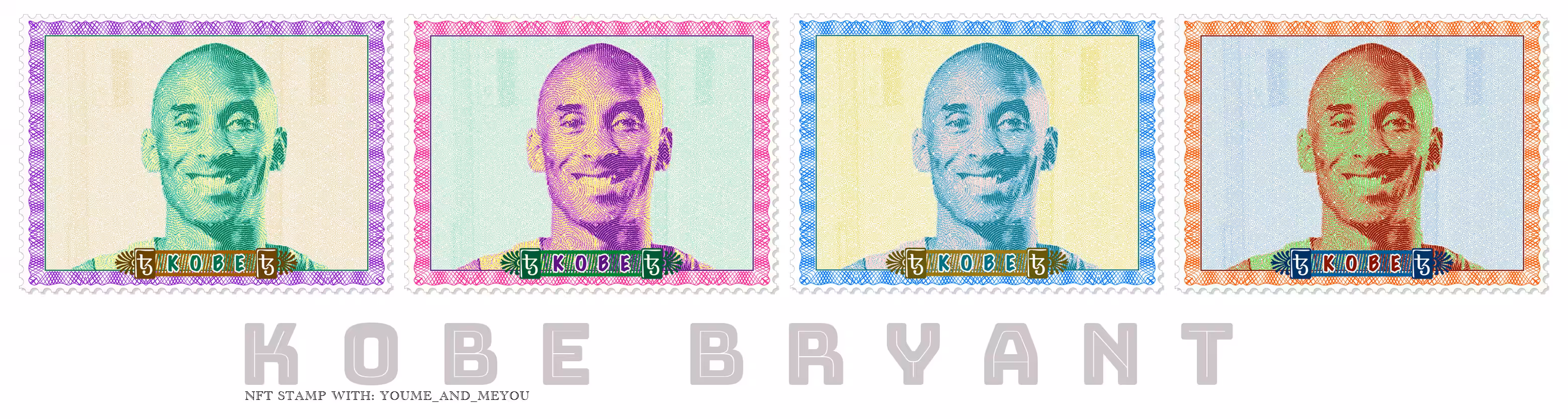 SPORT STAMP (KOBE BRYANT BLOCK)