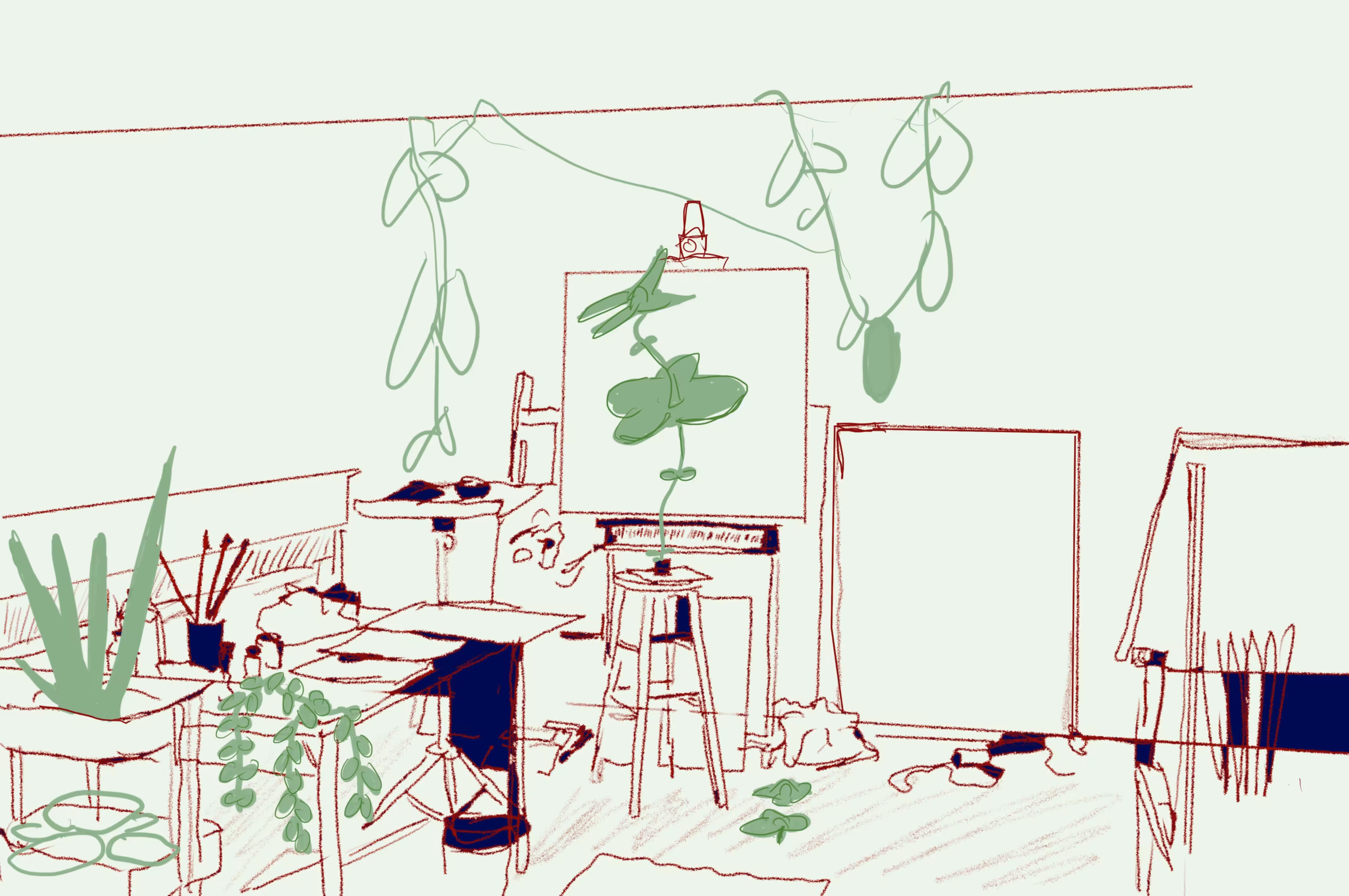 My studio
