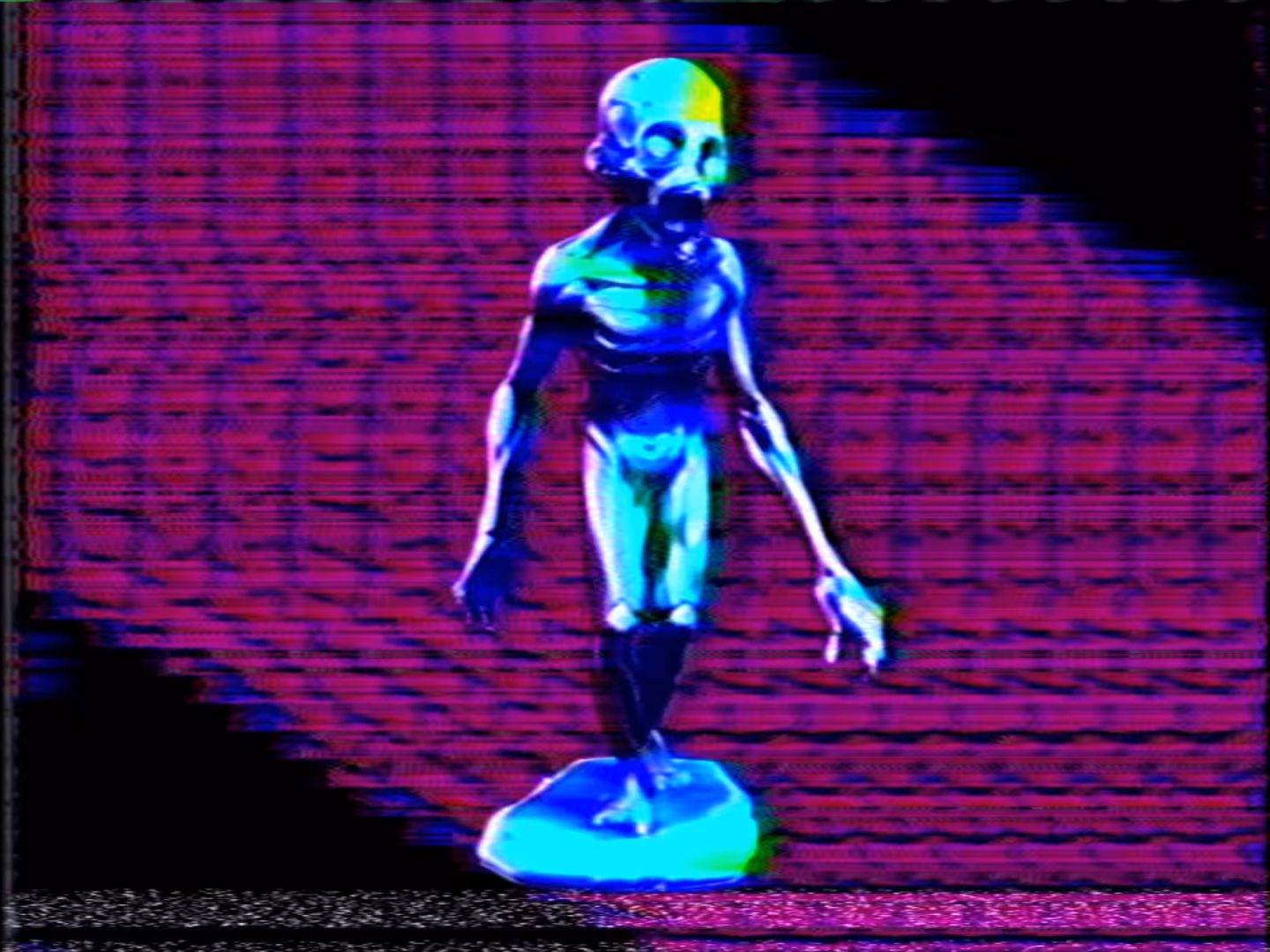 GLITCHTOBER 2024: 05 - STATUE