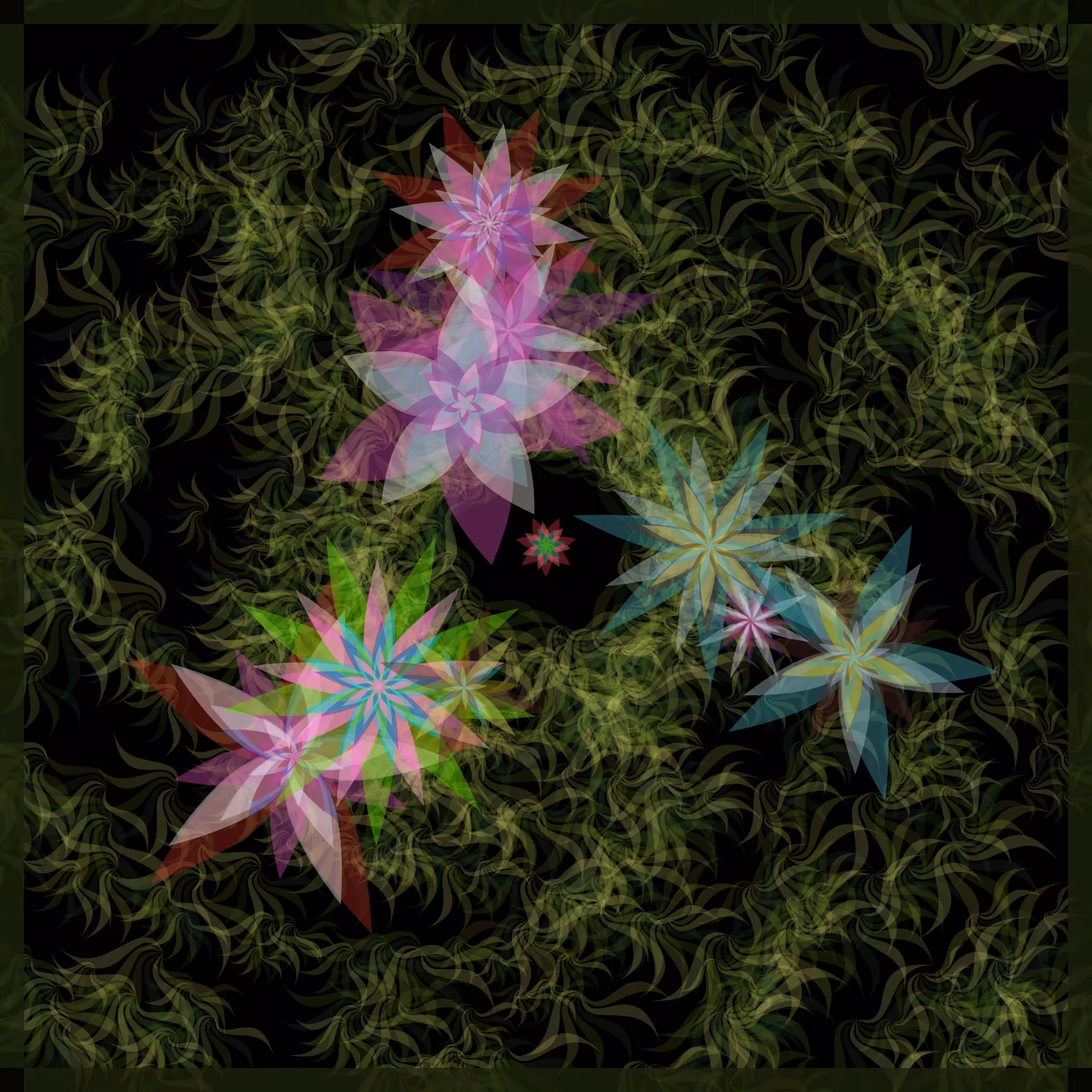 Bezier Garden #136