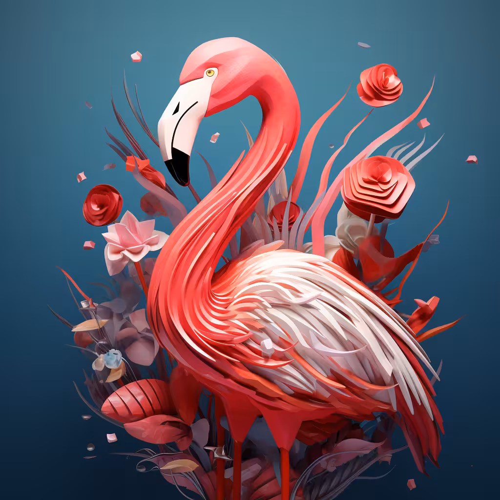 Just A Sexy Pink Bird