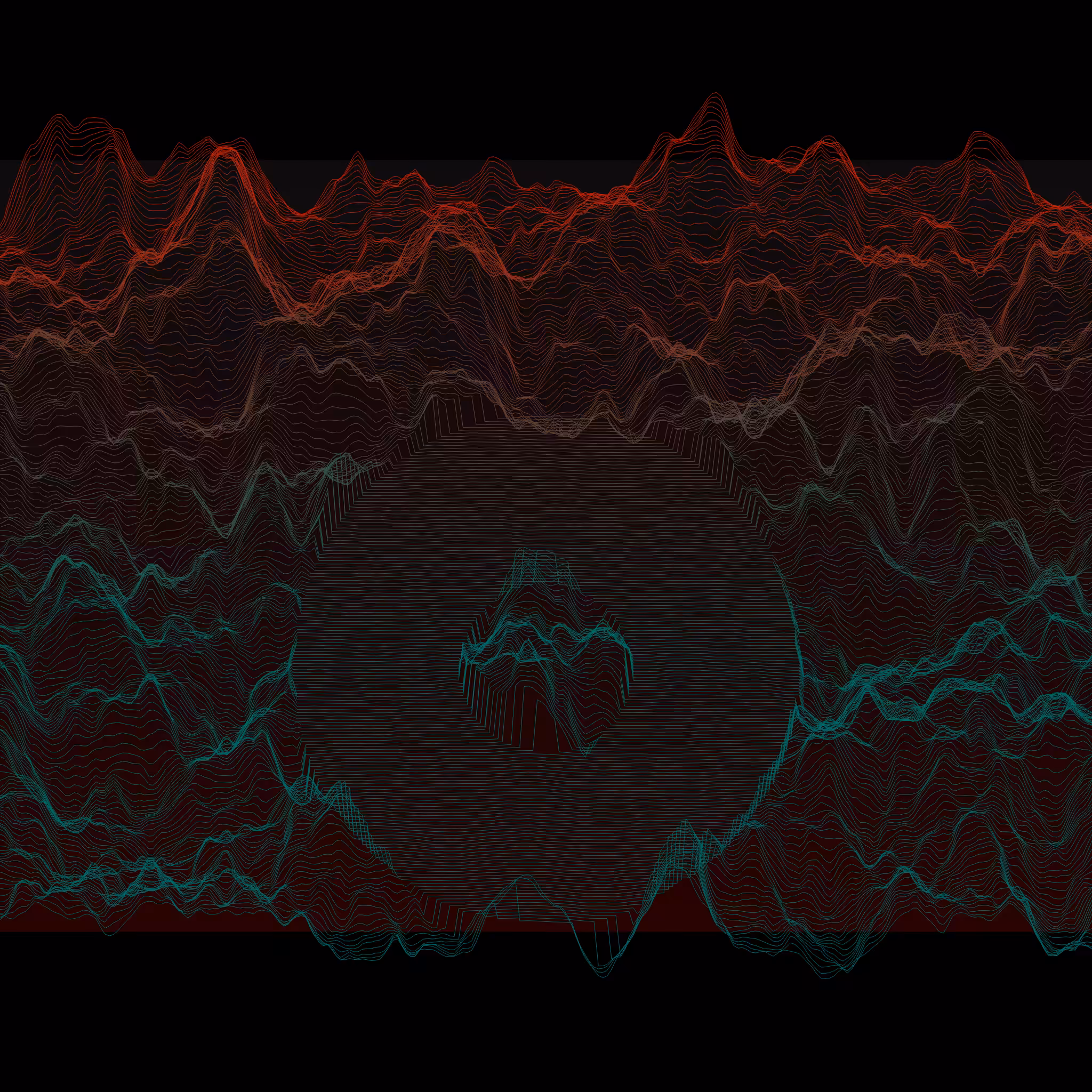 Waves Circle (For Plotter) #125