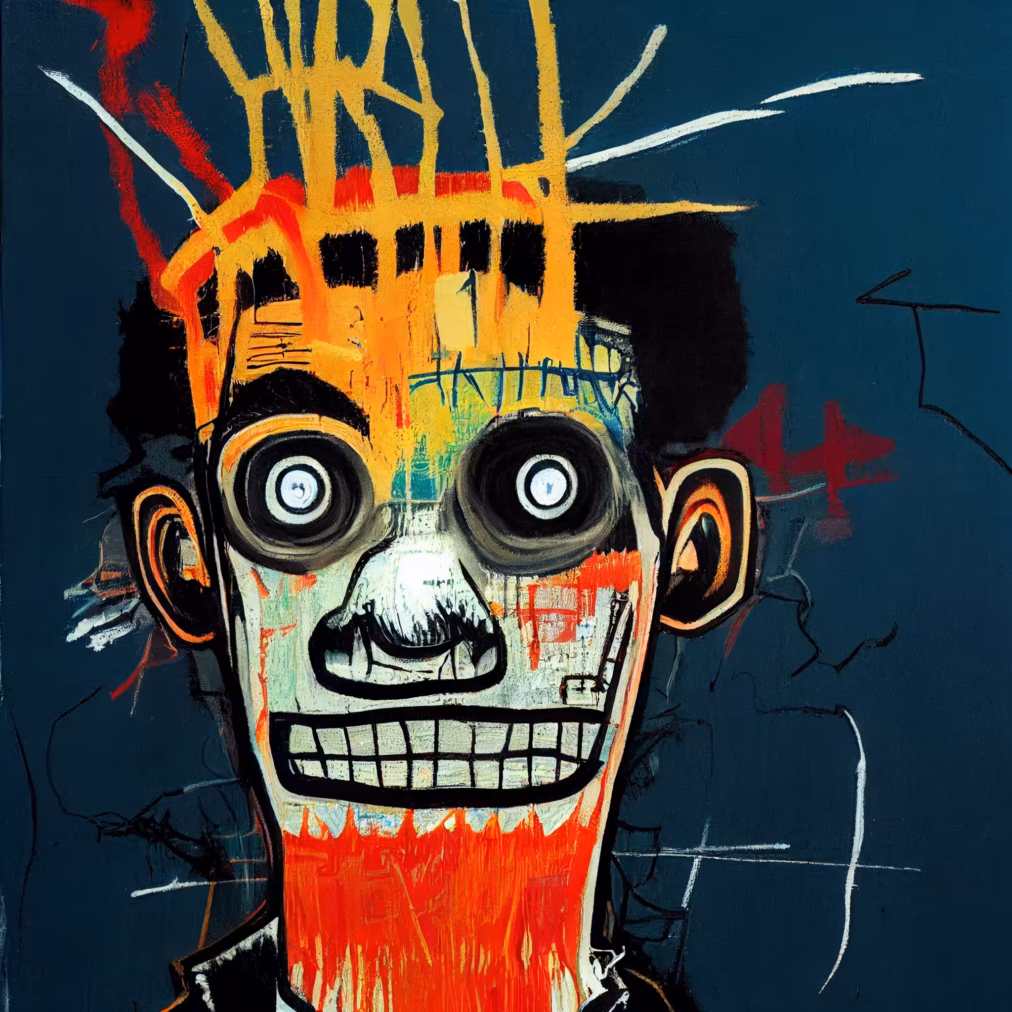 Basquiat Little Creatures: Little Creature #00072