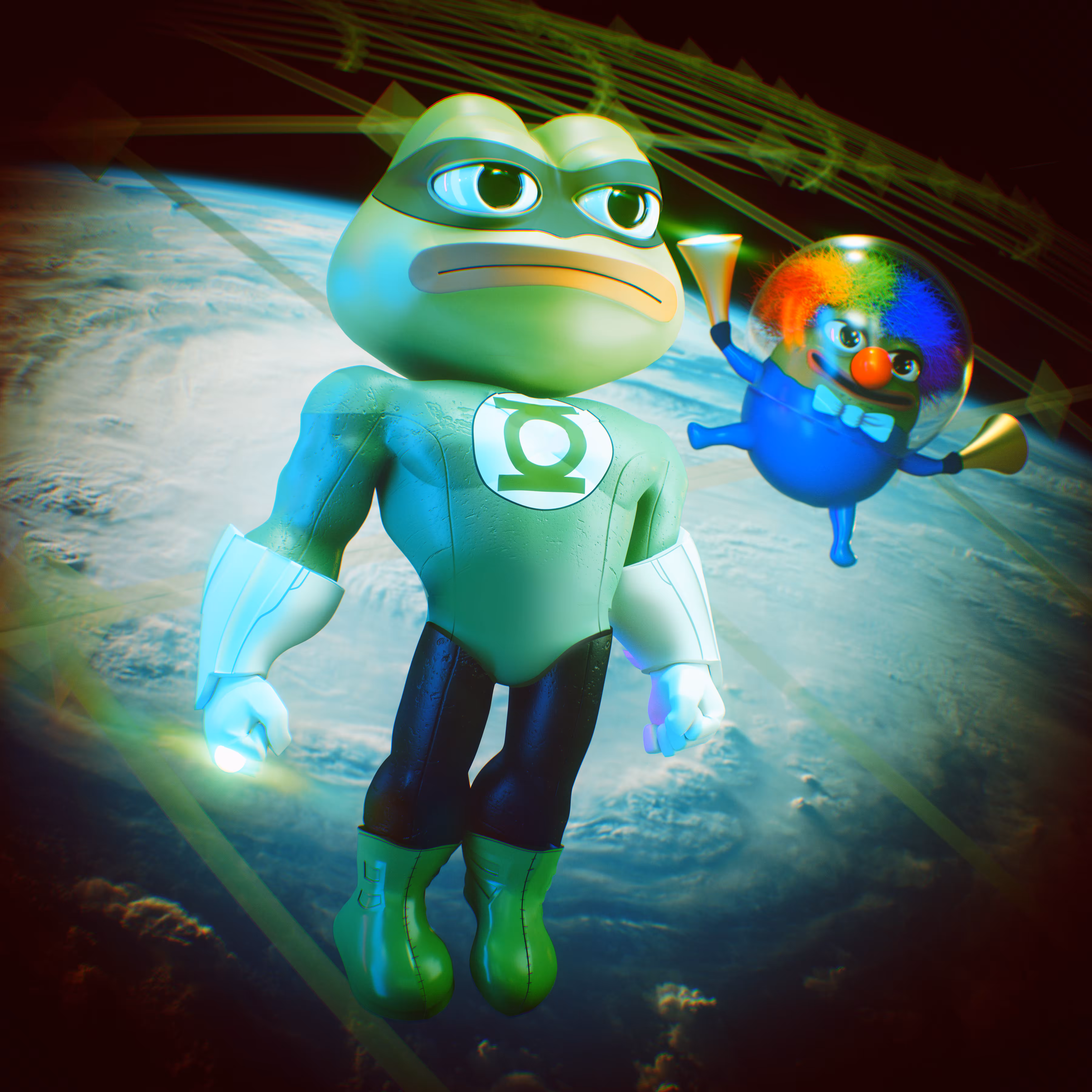 メカ Frog Lantern 🐸