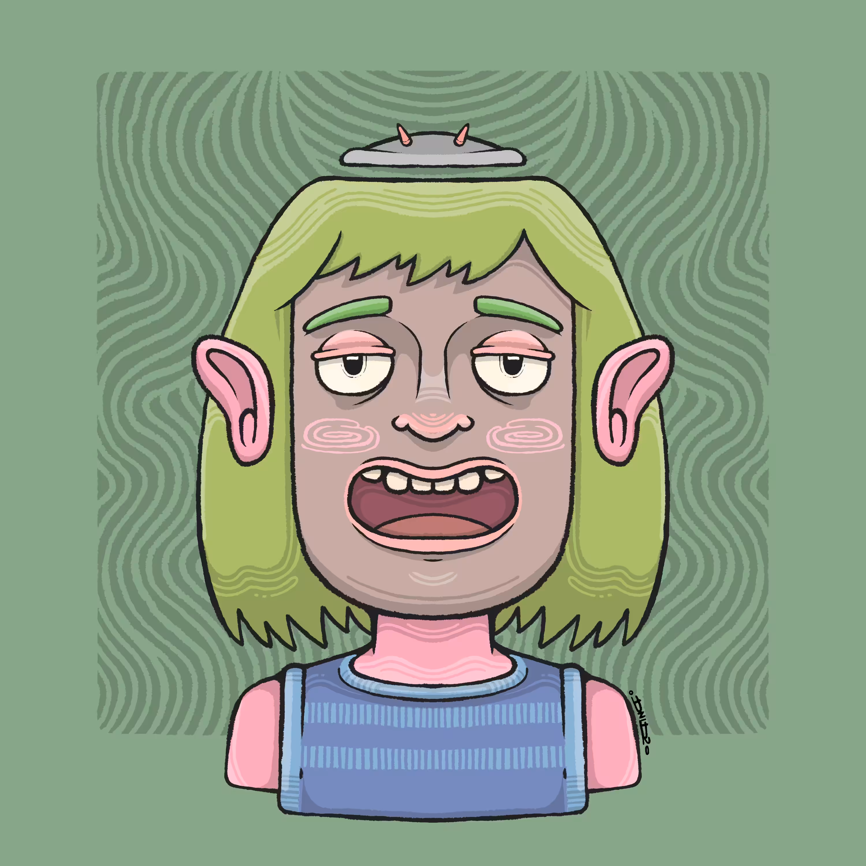 Donaldzee's Anxiety: rwin-ojii