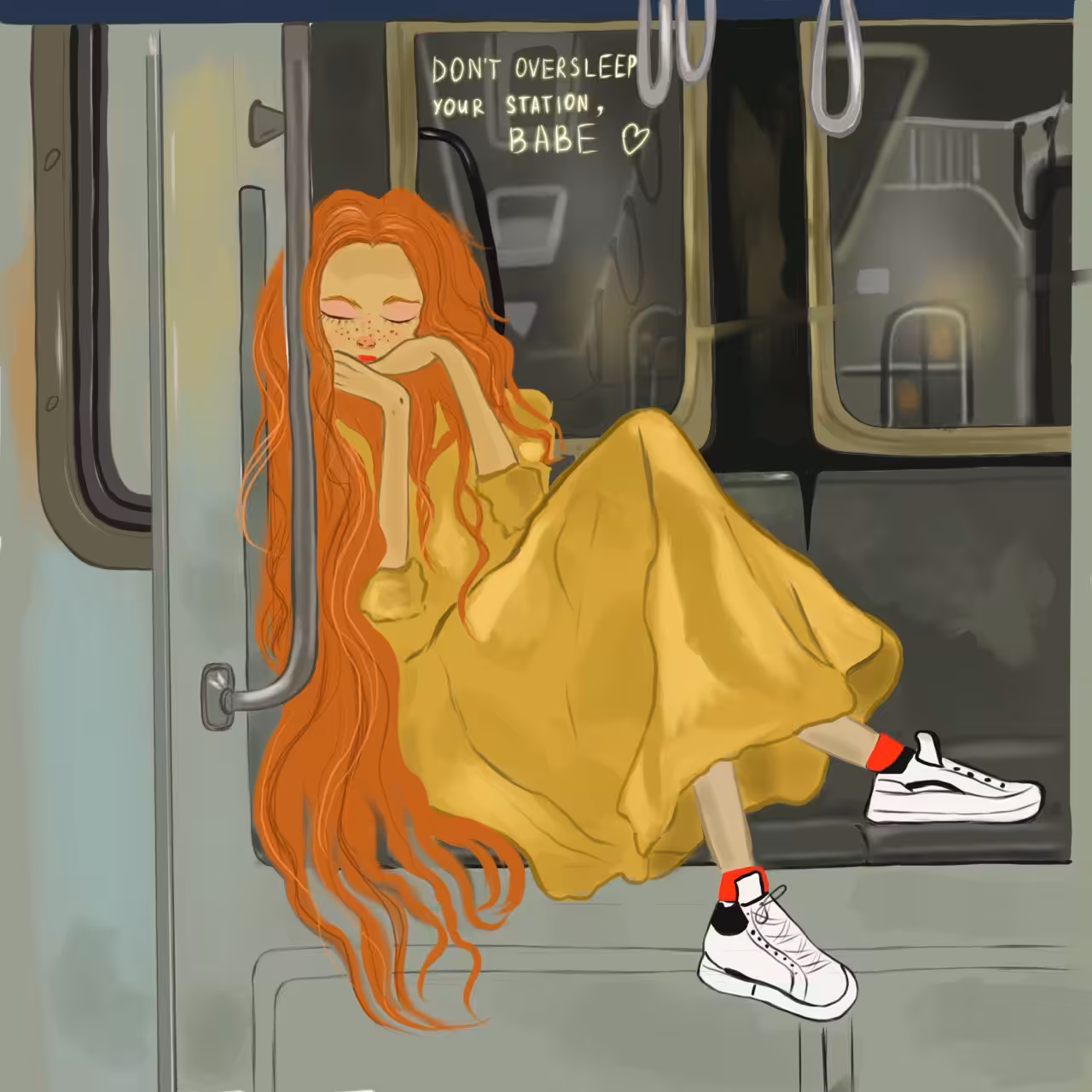 DONT OVERSLEEP YOUR STATION, BABE