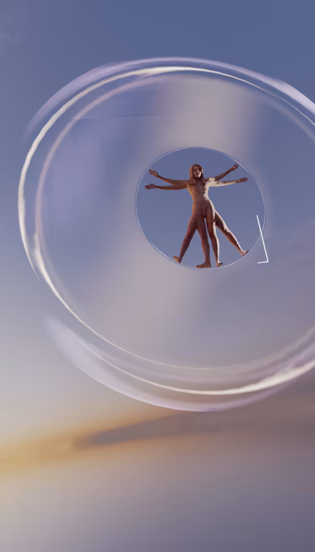 Vitruvian Woman