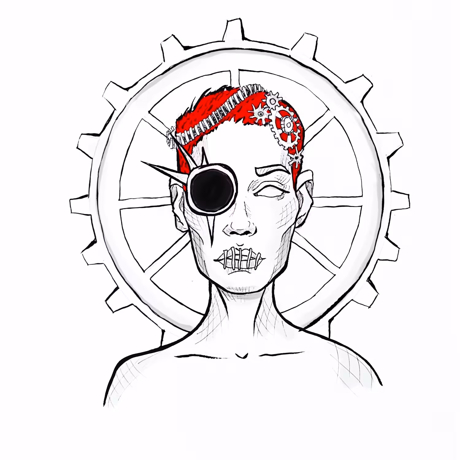 23. Steampunk Zombie