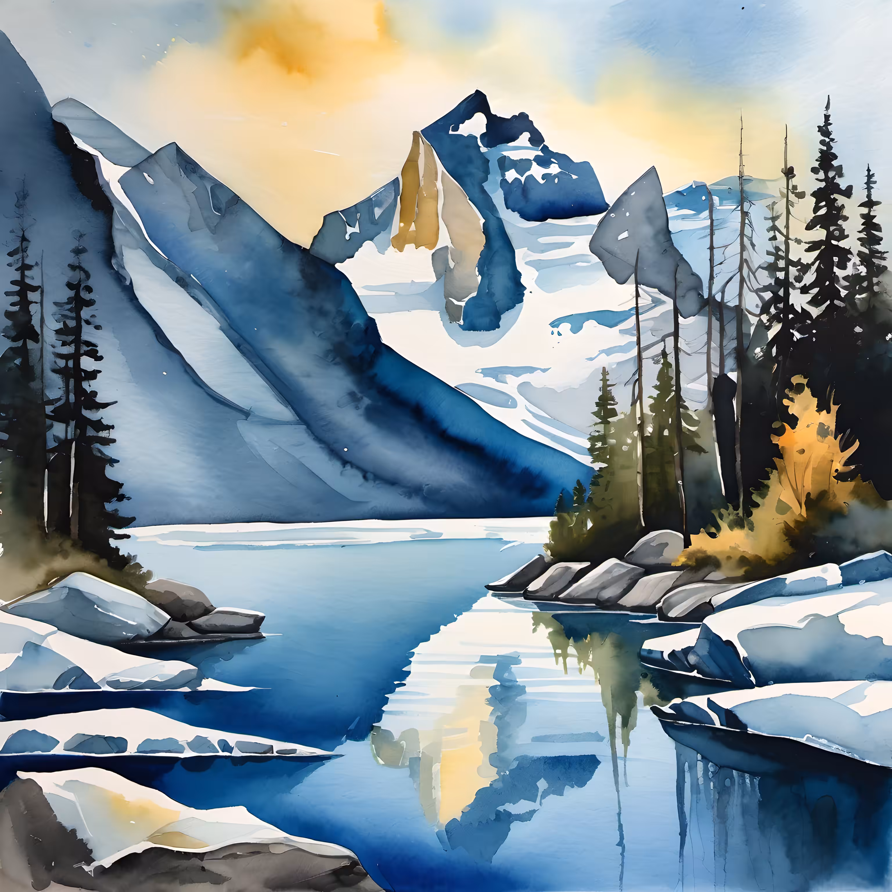 Glacial Lakes #52