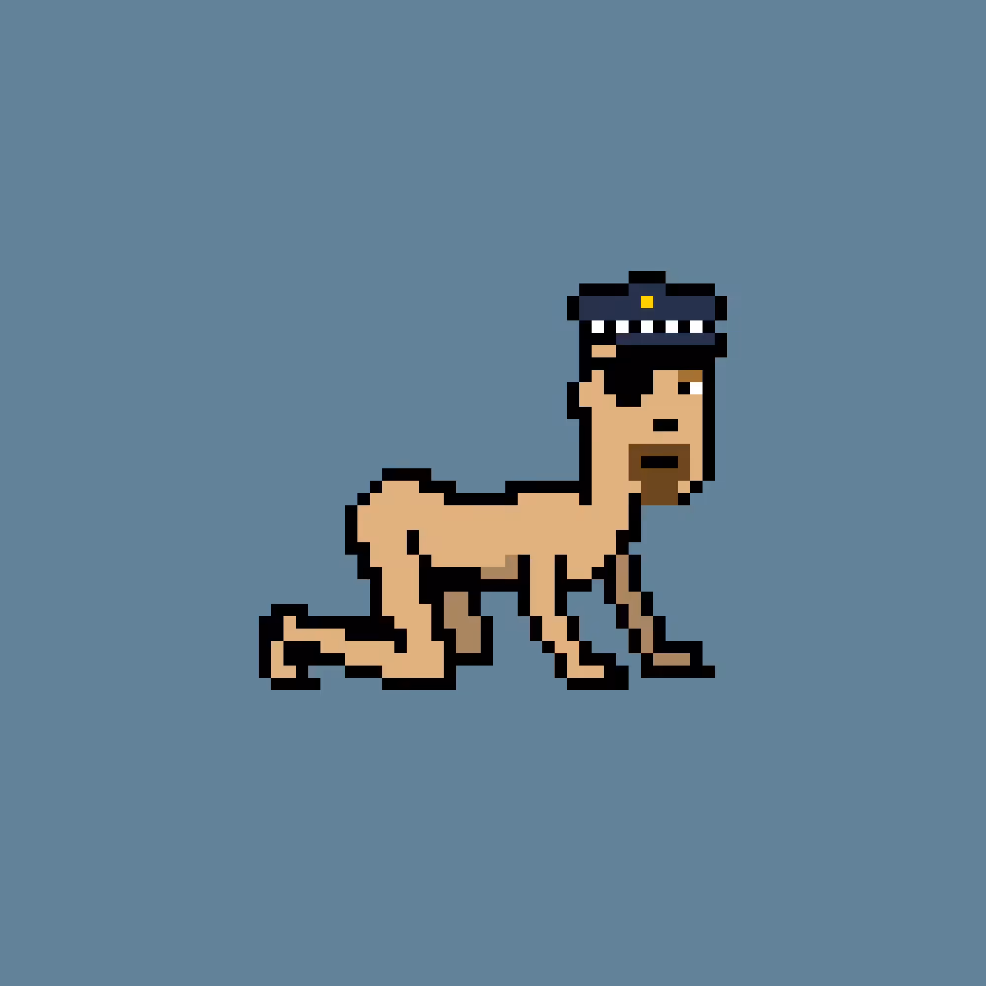 CrawlingPunks: CrawlingPunk #8196