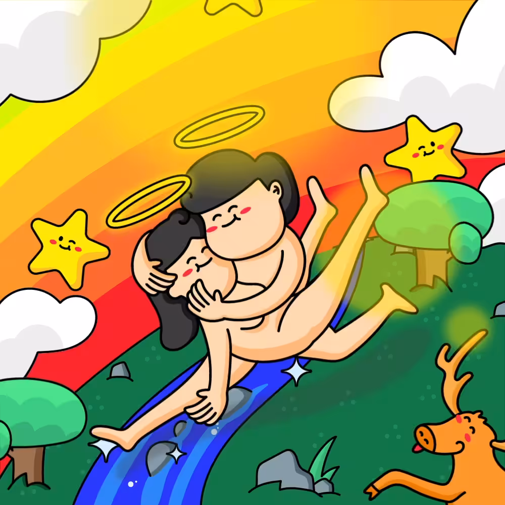 Adam in heaven