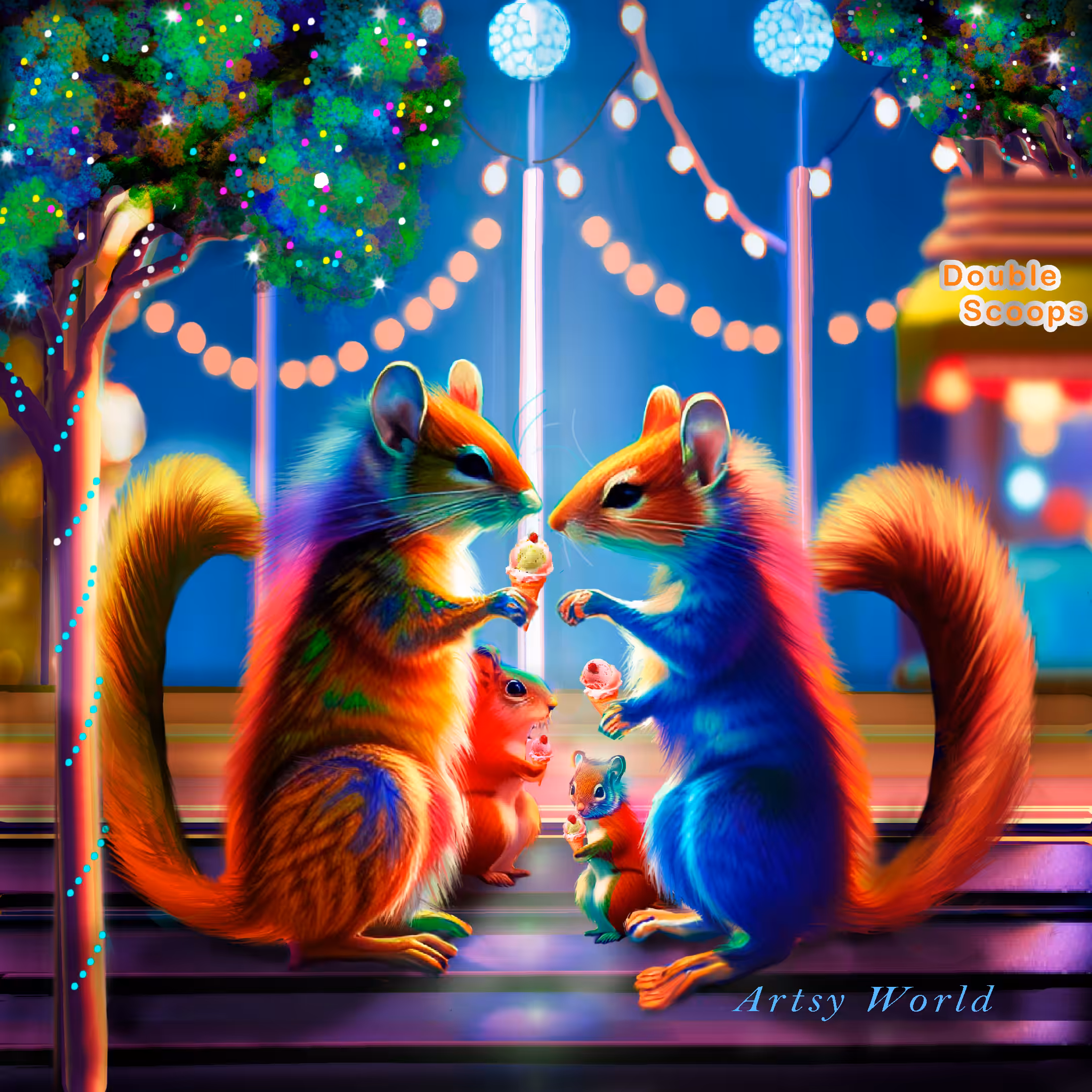 Double Scoop Squirrels