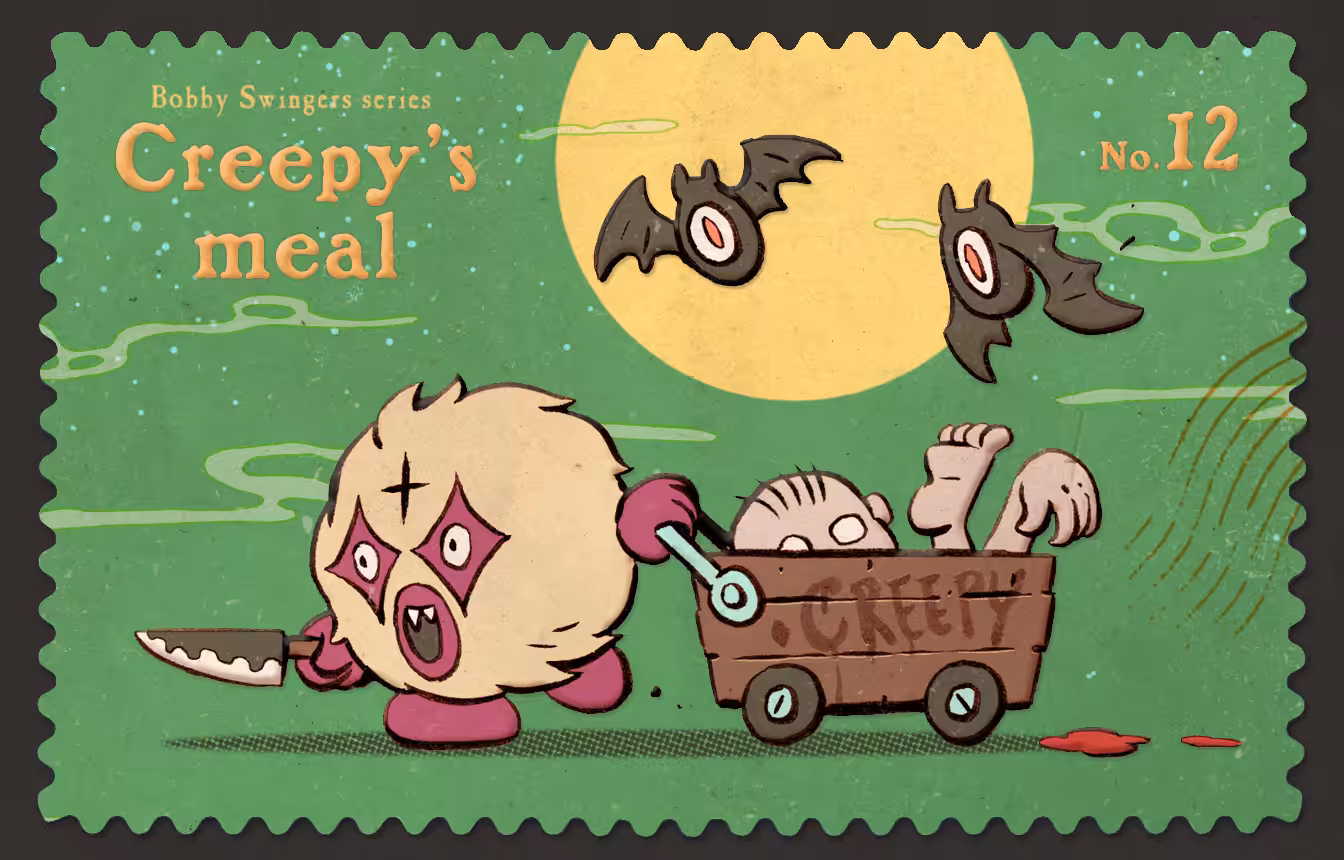 Creepy's meal Stamp