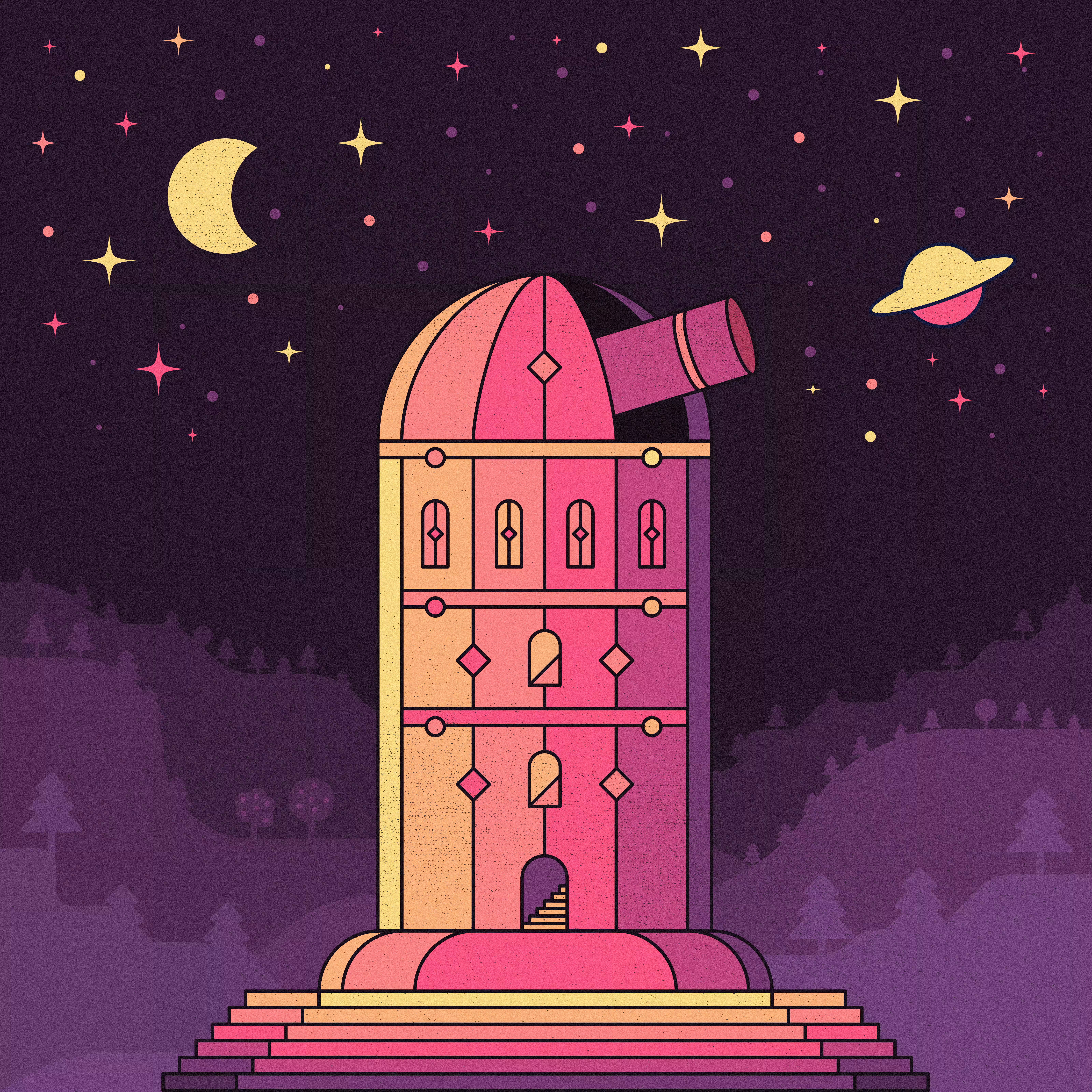 Observatory and Stars