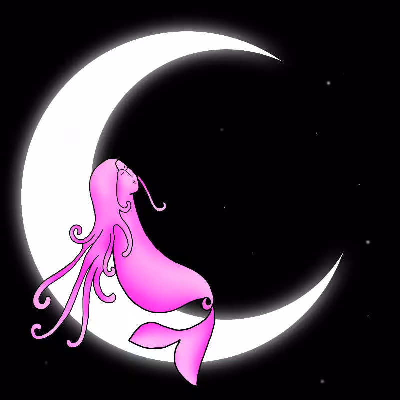 Mermaid & Moon #5