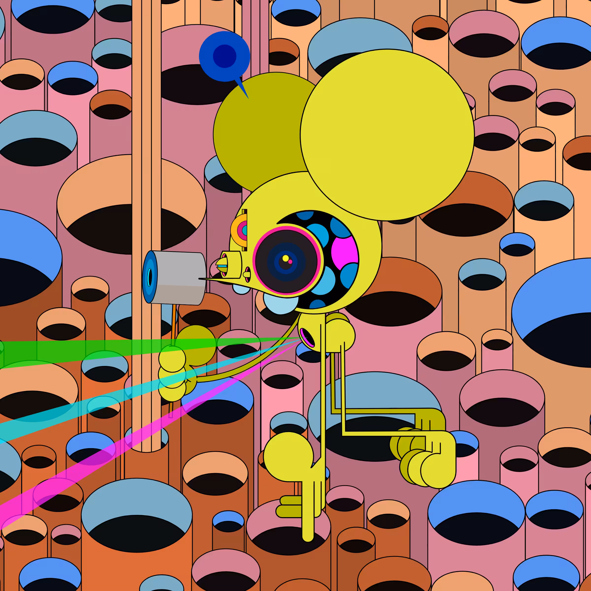 Neogen Space Monkeys #2485