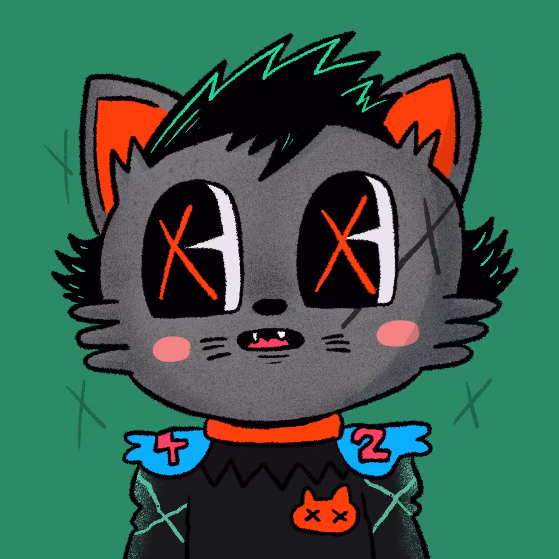 #005 Midori Neko