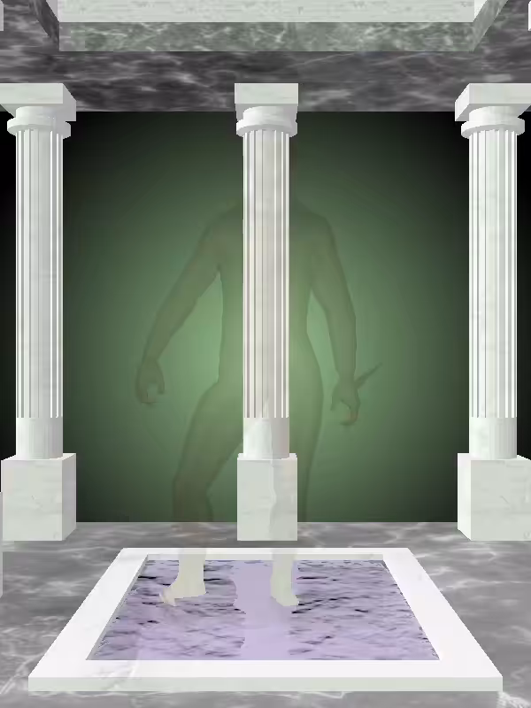 HeavenComputer: The Fading Victorious Old Bronze Man #2981