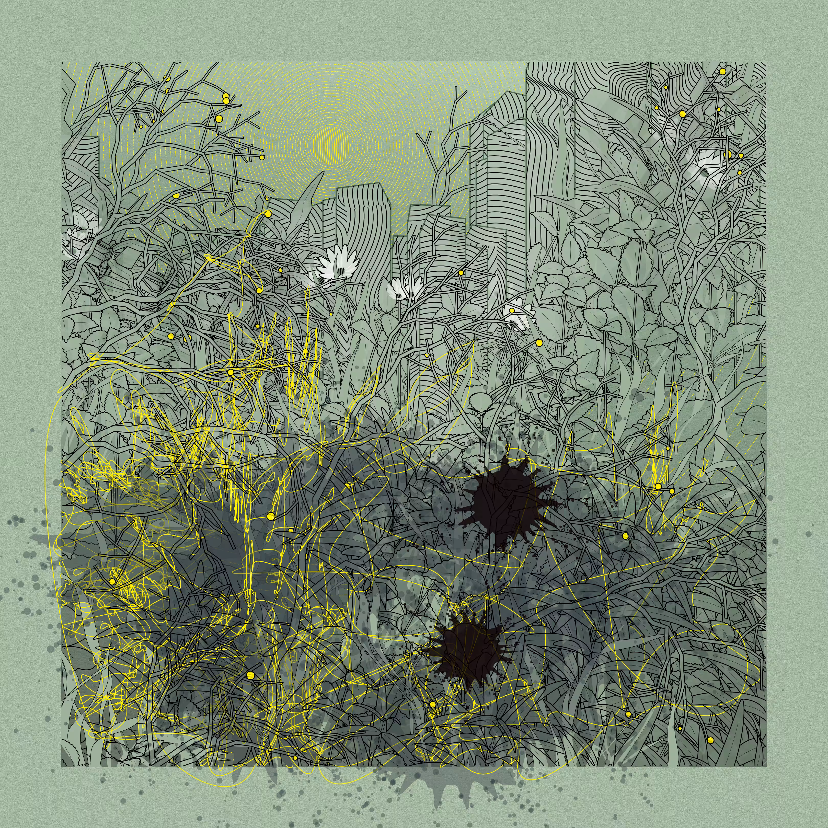 Landscape with Carbon Capture #7991