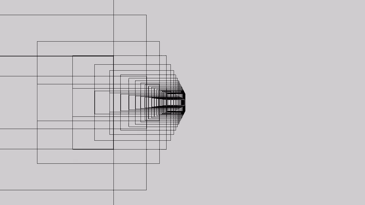 Oscillating Vanishing points