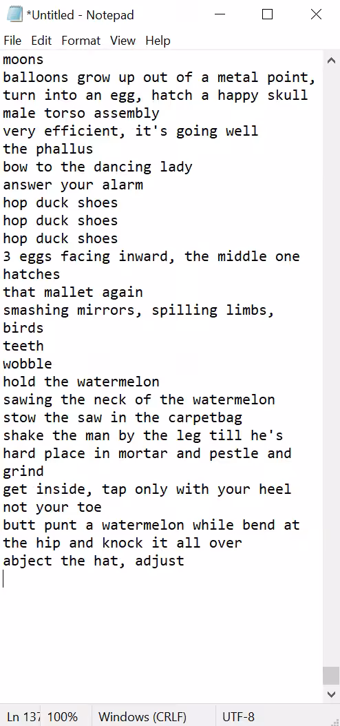 *Untitled - Notepad