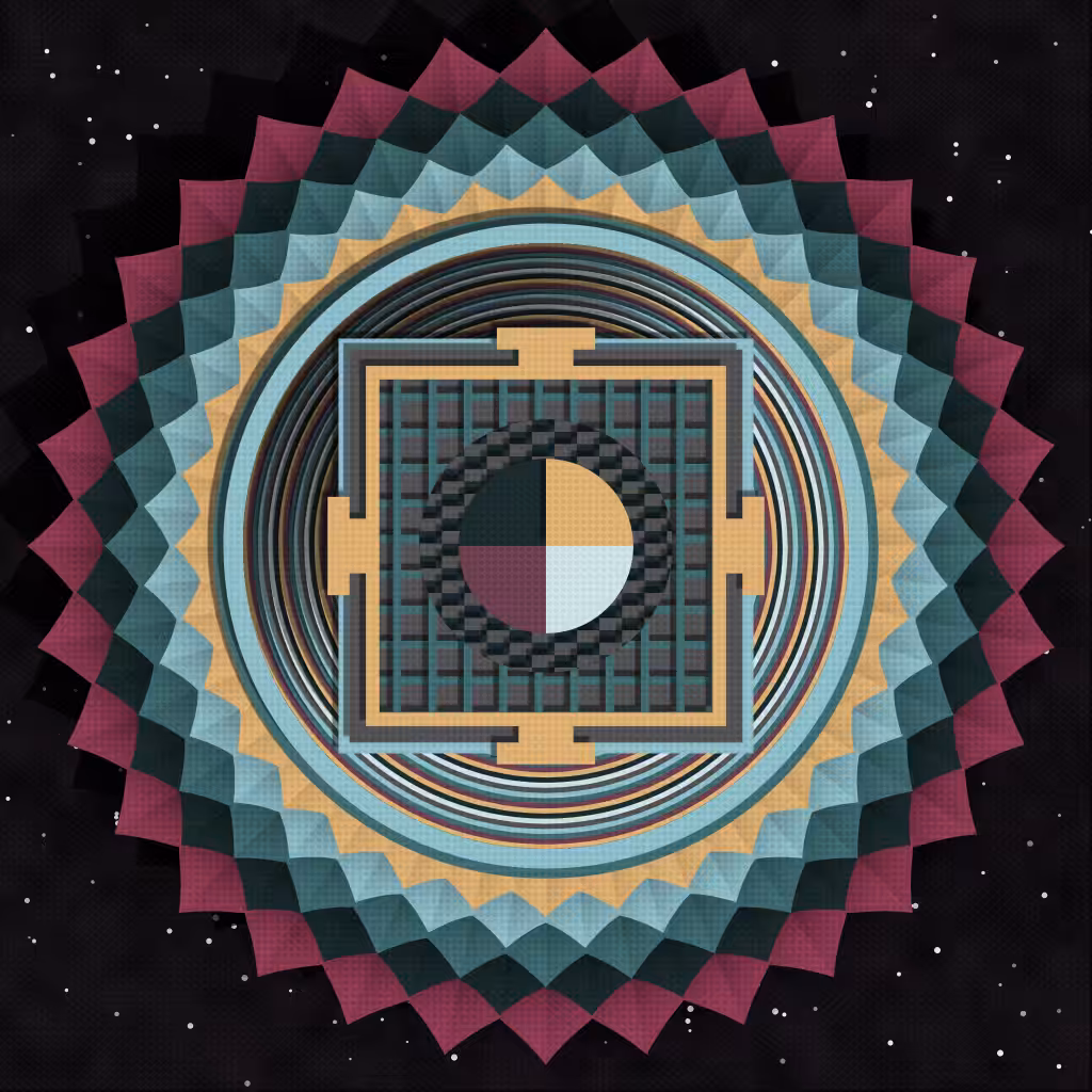 Paper Mandala #205