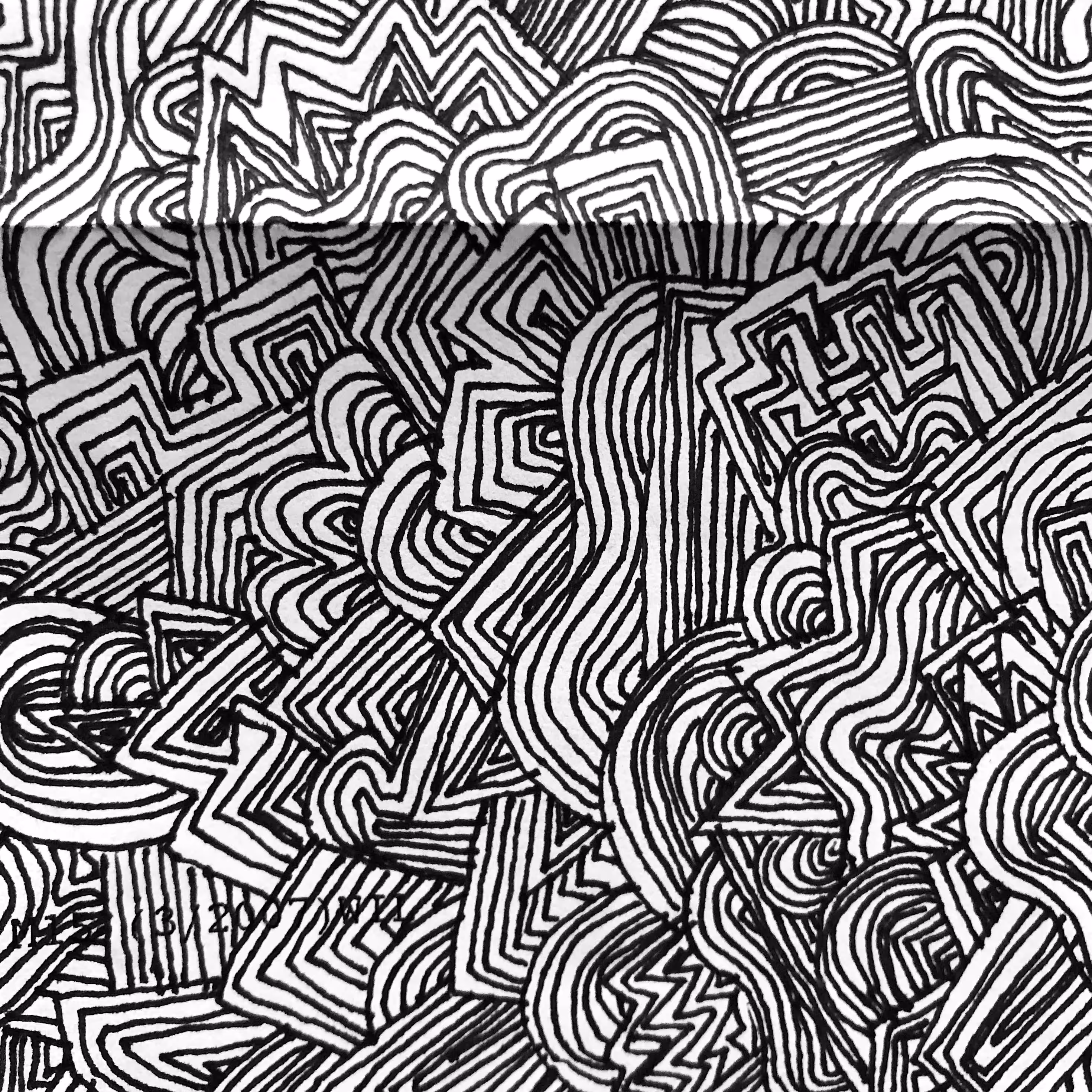 Monochrome Fragment #3