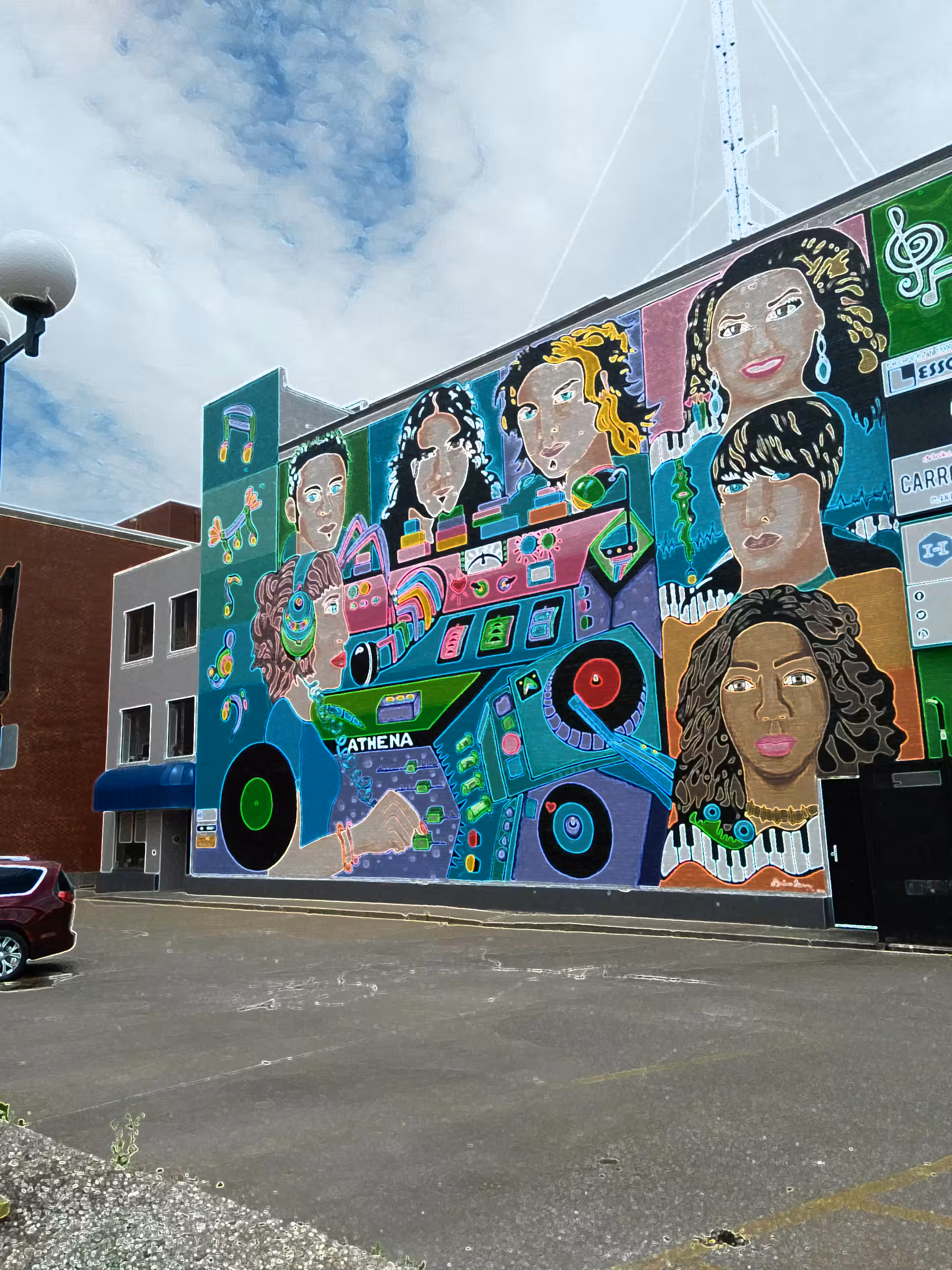 Wall Graffiti Windsor Canada