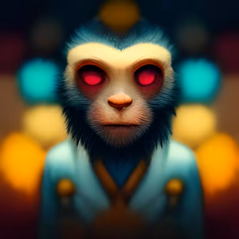 Monkey Spirits of The NFT Universe #1