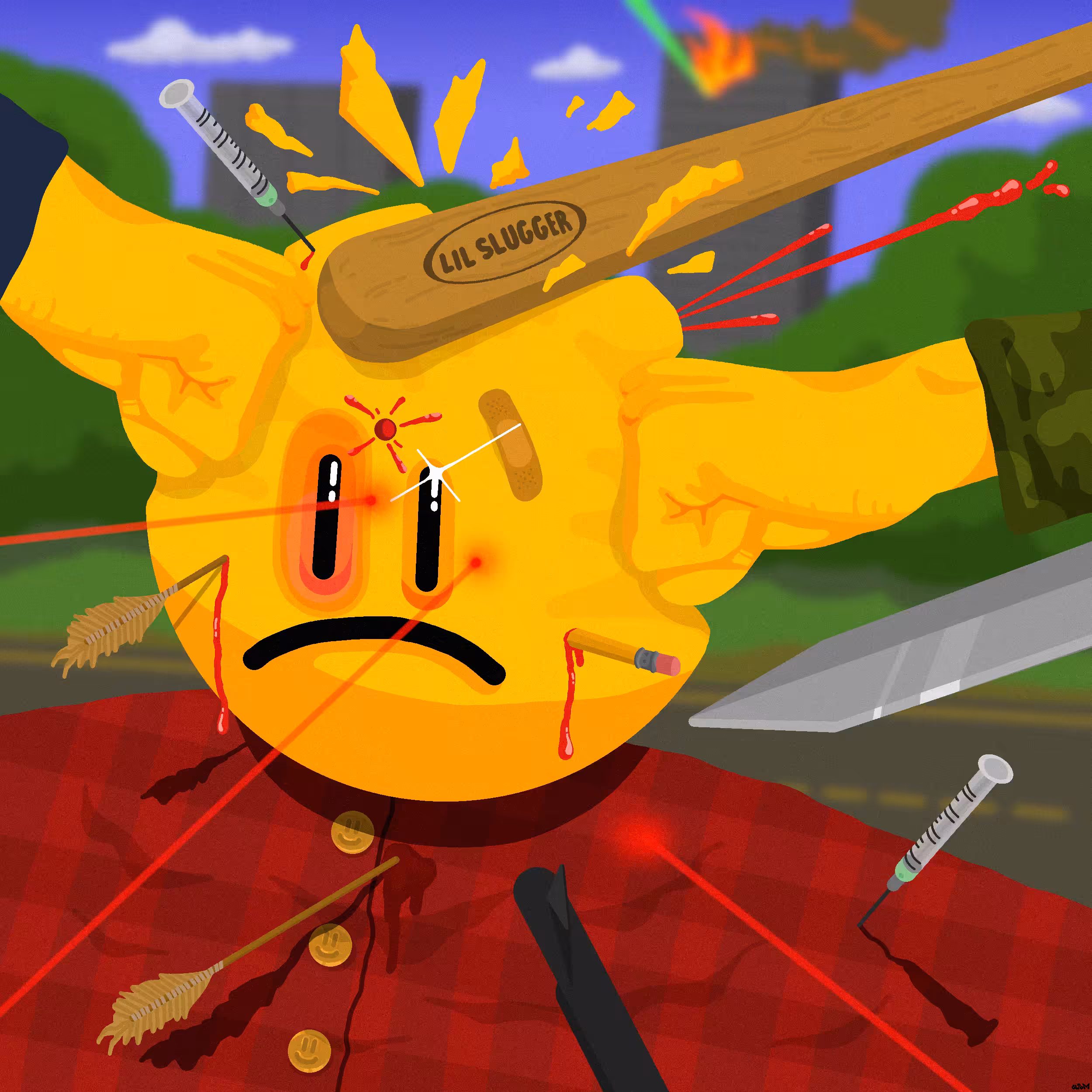 Gloomerican Dreams: It's Not Safe Outside Anymore; or, 1000 Ways To Die