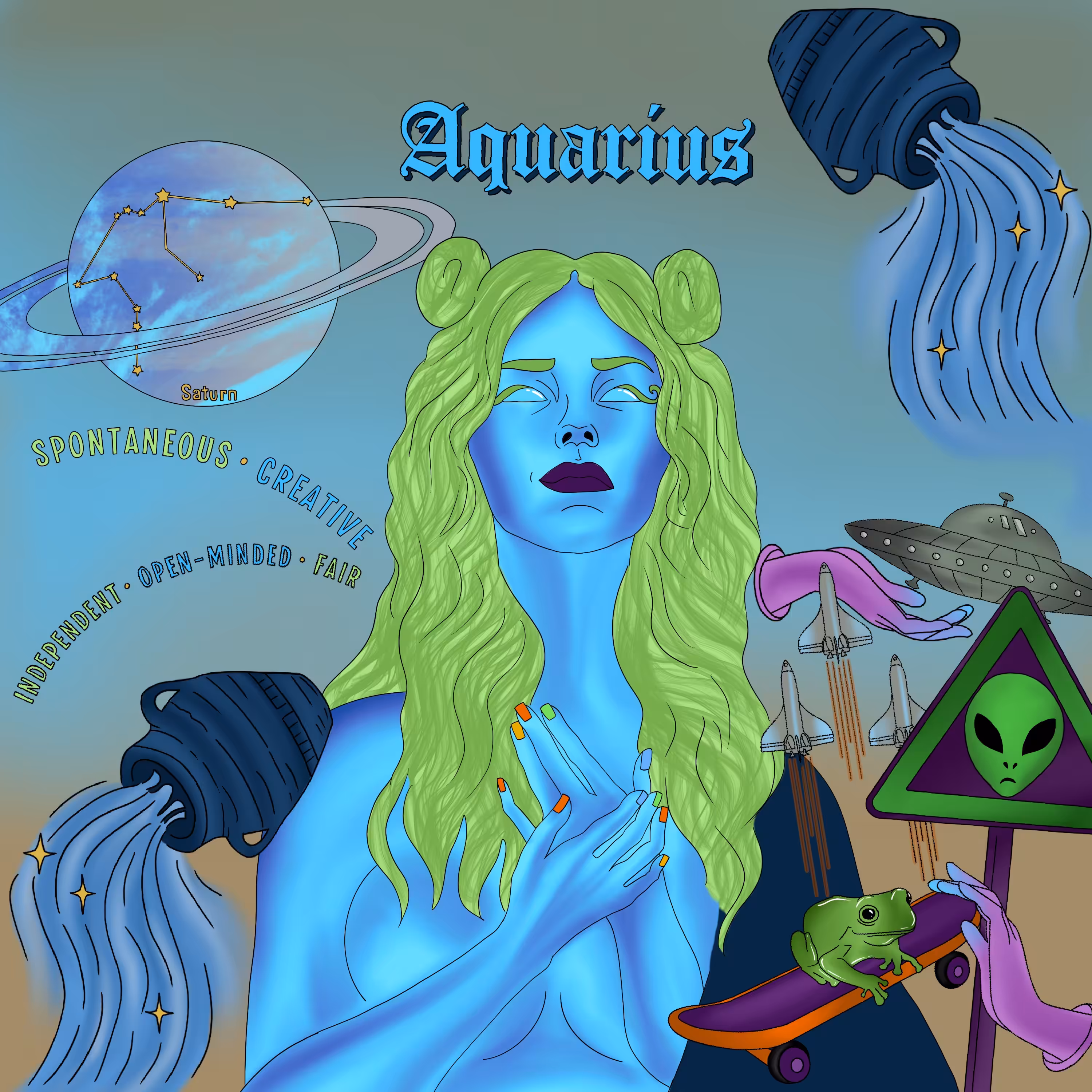 Goddes of Aquarius
