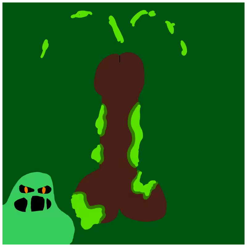 Decayed Dickgenerative Art #1