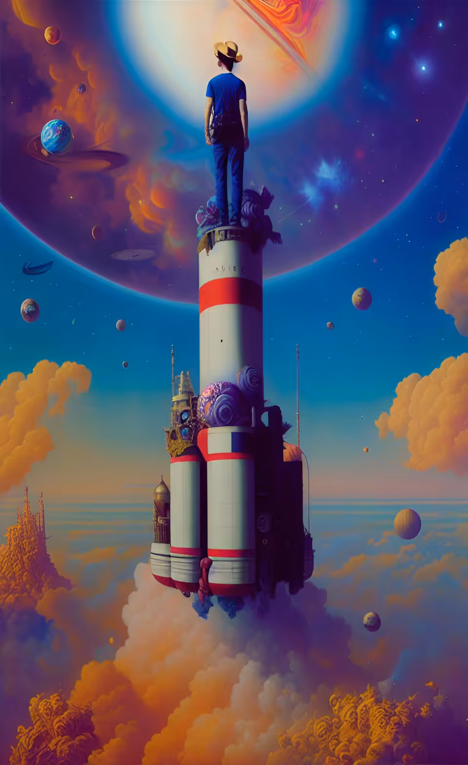 Space in you: Flying into the unknown